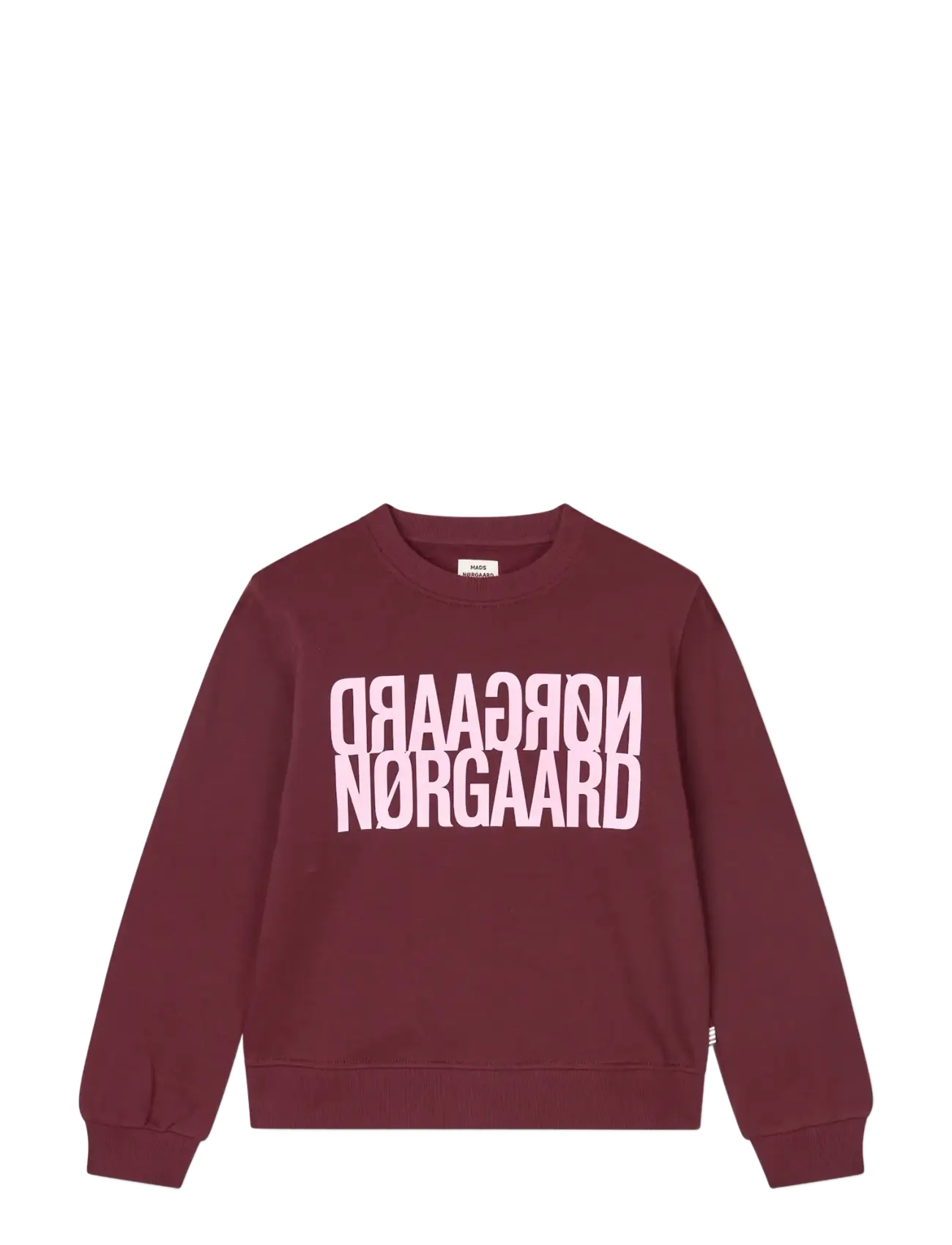 Mads Nørgaard Original Sweat Talinka Sweatshirt, Børn, Grafisk Sweatshirt, Bordeaux, Str: 176