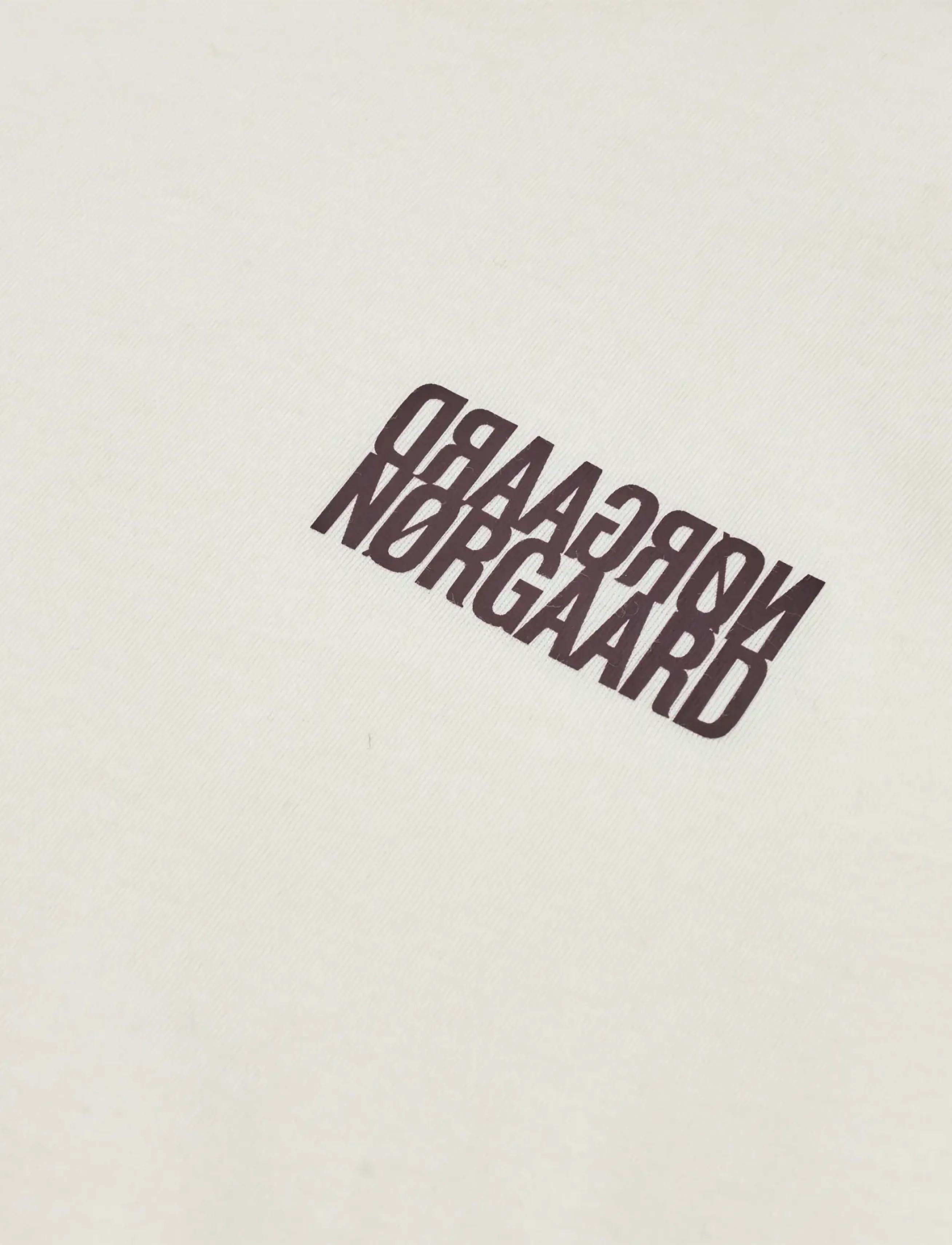 Mads Nørgaard - Single Cotton Tuvina mini mirror Tee - t-shirts - vanilla ice - 2