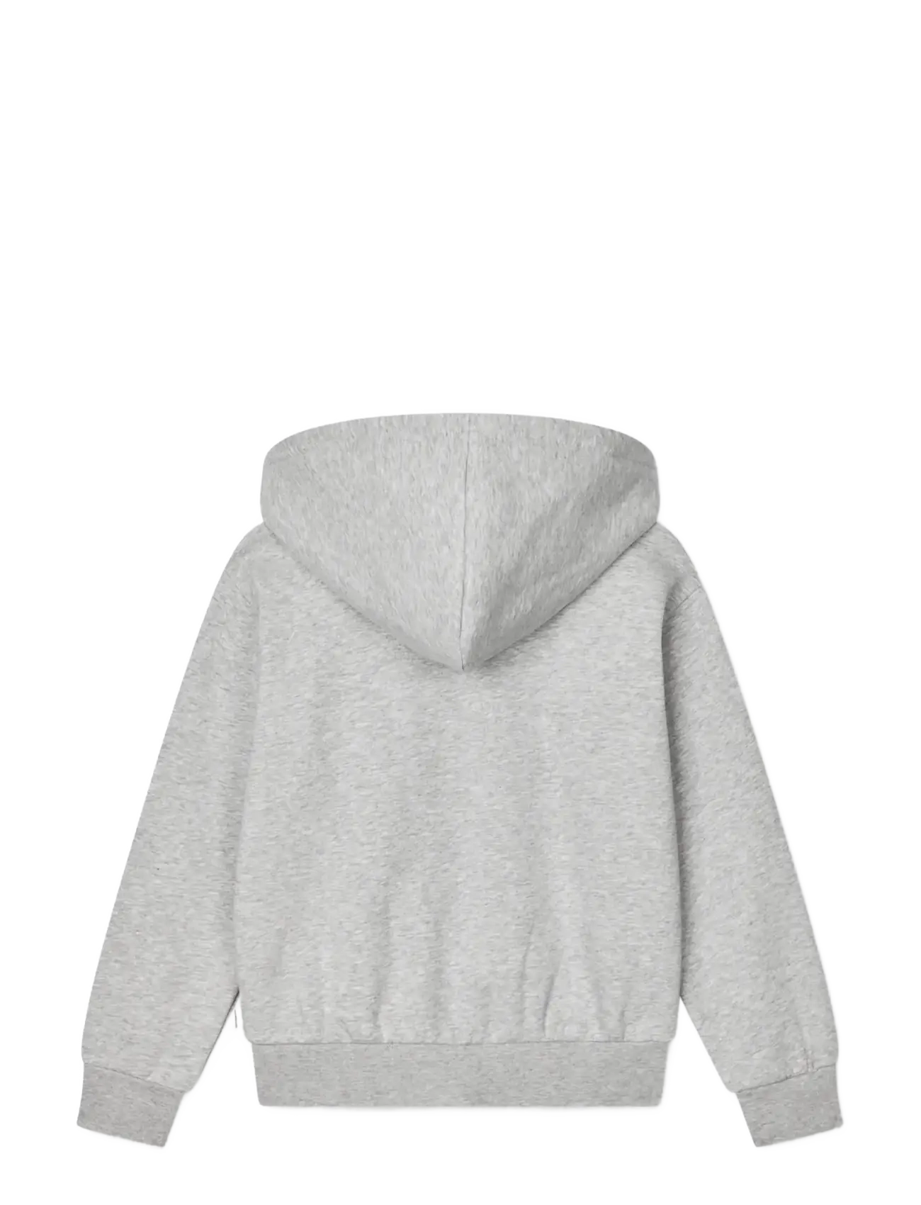Mads Nørgaard - Mix Sweat N Sonan Zip Hoodie - kapuutsiga pusad - grey melange - 1