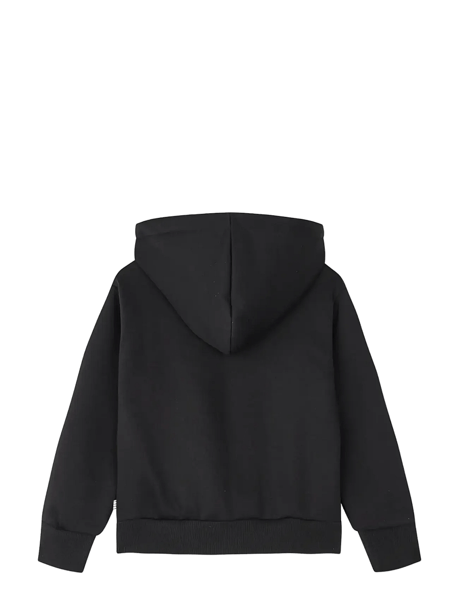 Mads Nørgaard - Mix Sweat N Sonan Zip Hoodie - kapuzenpullover - jet black - 1