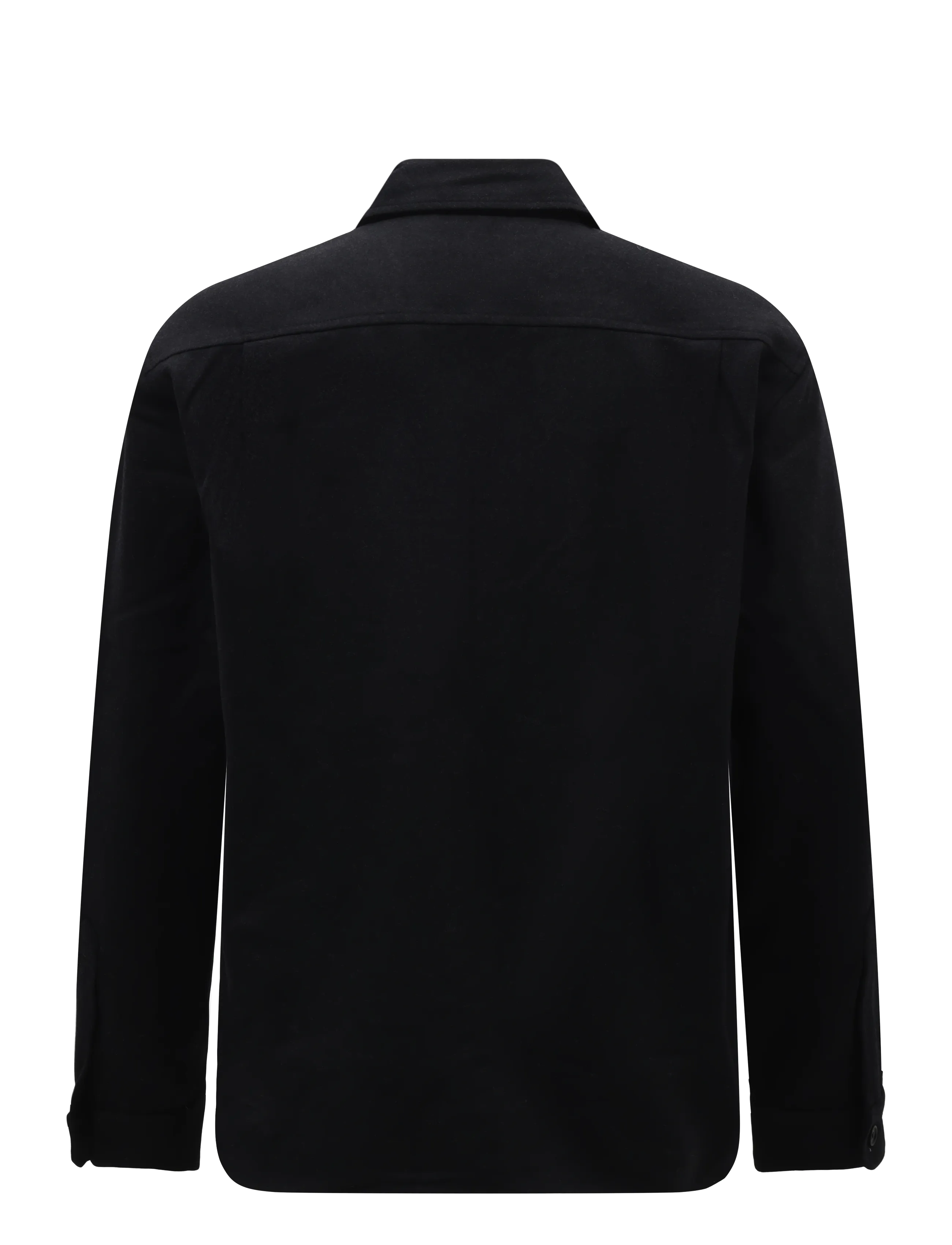 Mads Nørgaard - Felted Wool August Work Shirt - osta olukorra järgi - charcoal melange - 1