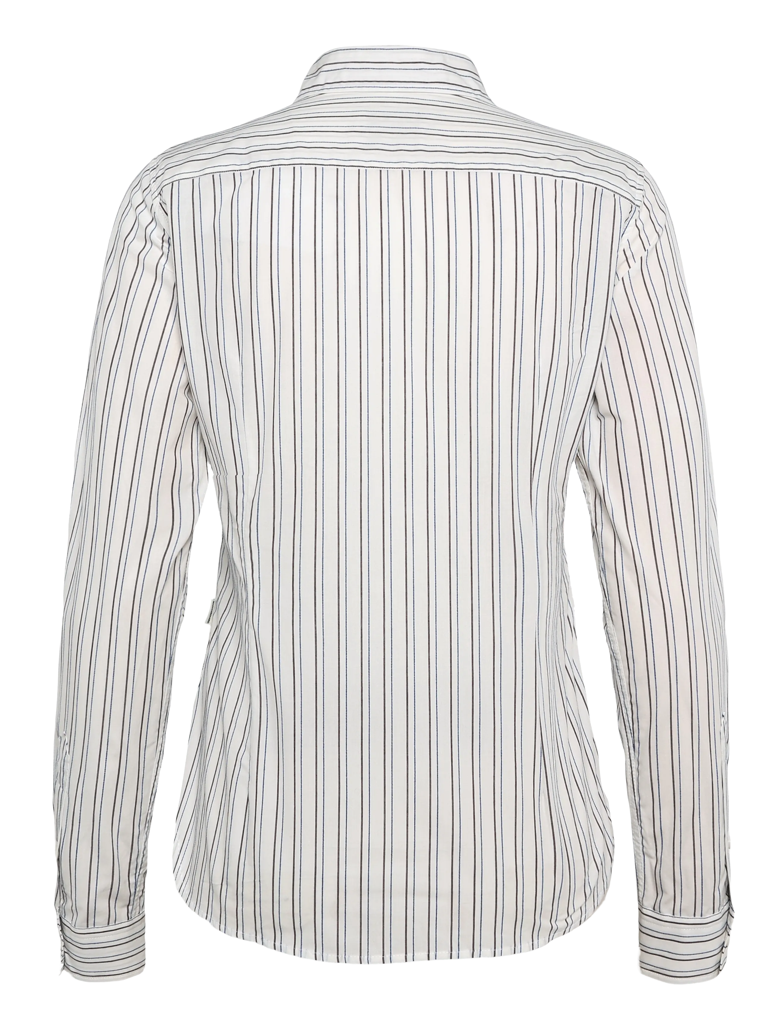 Mads Nørgaard - Cohen Poplin Shady Shirt - langärmlige hemden - snow white/winetasting - 2