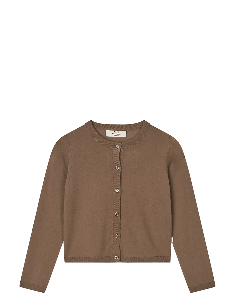 Mads Nørgaard - Fine Merino Charlie Knit - cocoa - 0