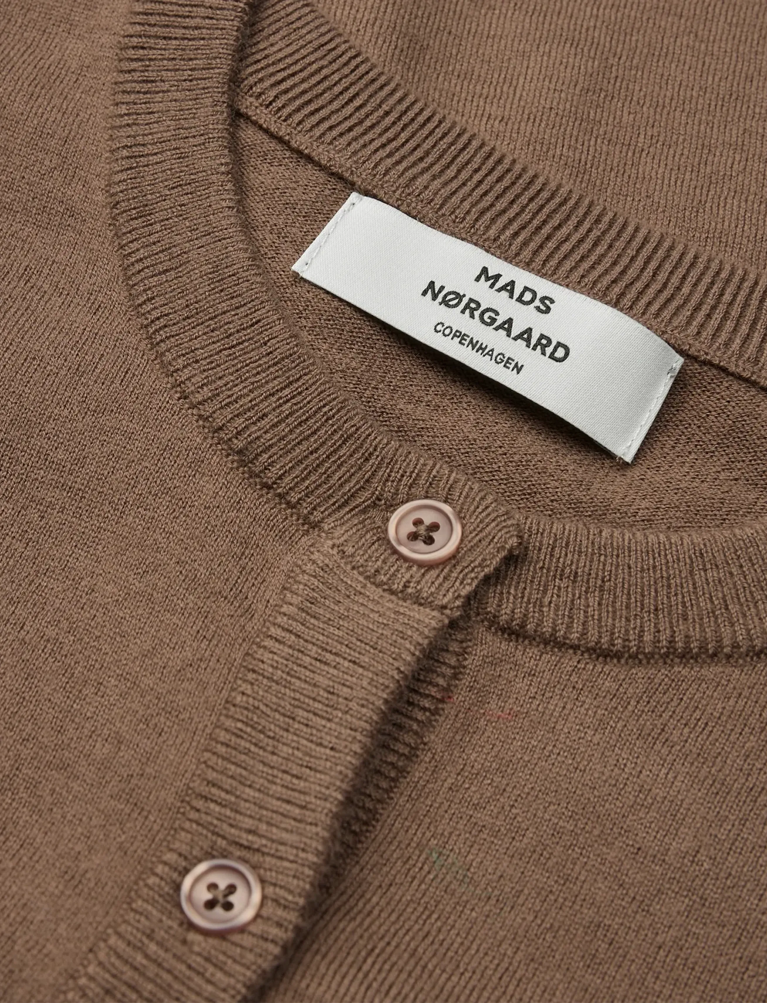 Mads Nørgaard - Fine Merino Charlie Knit - cocoa - 2