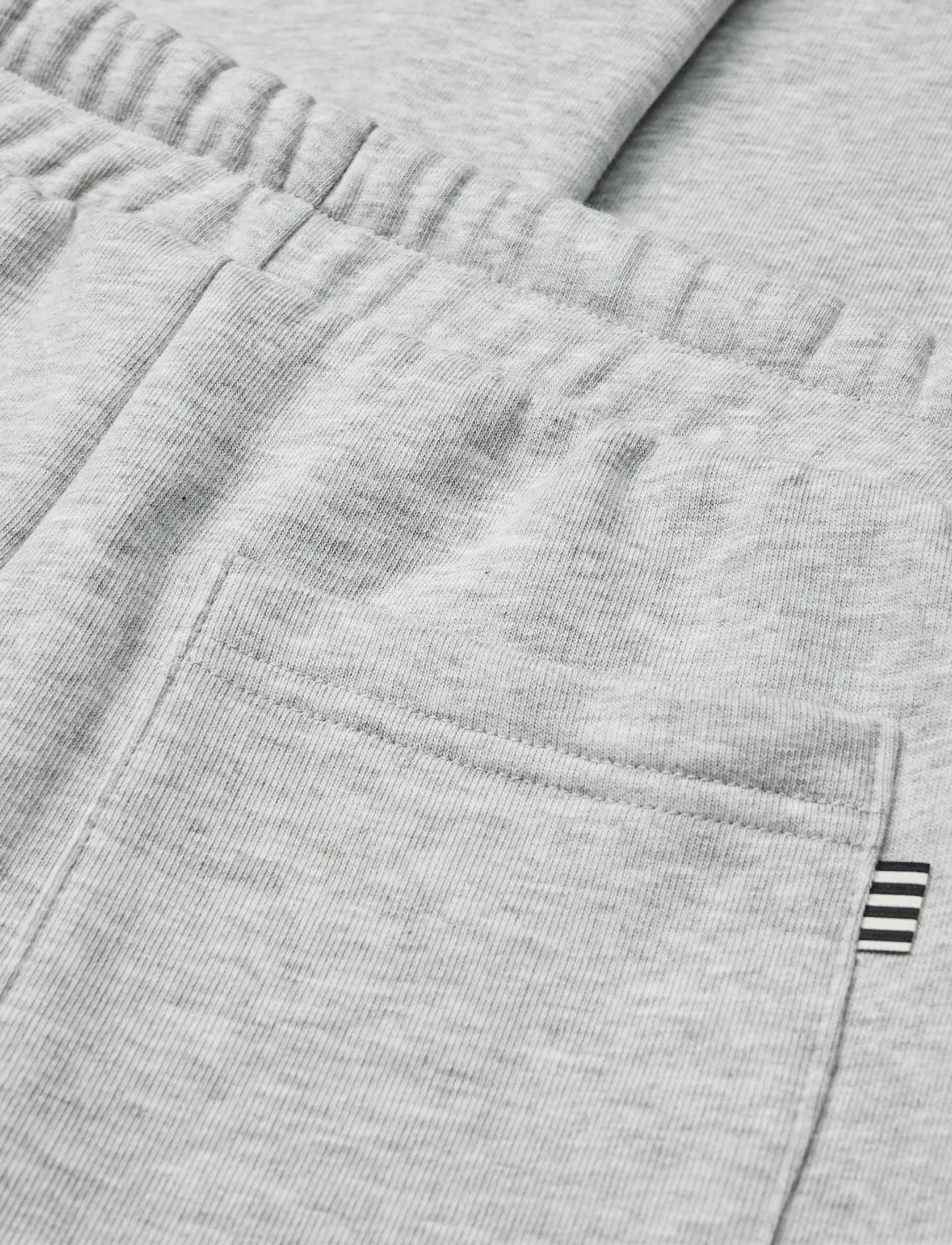 Mads Nørgaard - Mix Sweat N Phil Pants - mjukisbyxor - grey melange - 2