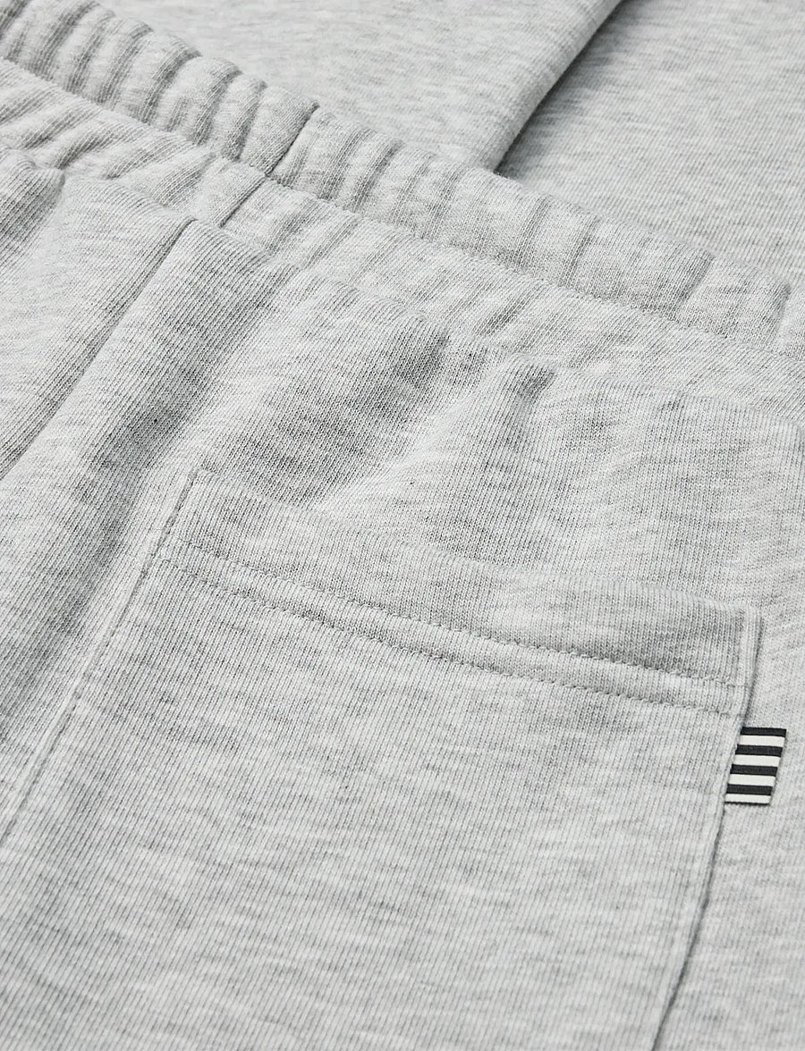 Mads Nørgaard - Mix Sweat N Phil Pants - mjukisbyxor - grey melange - 2