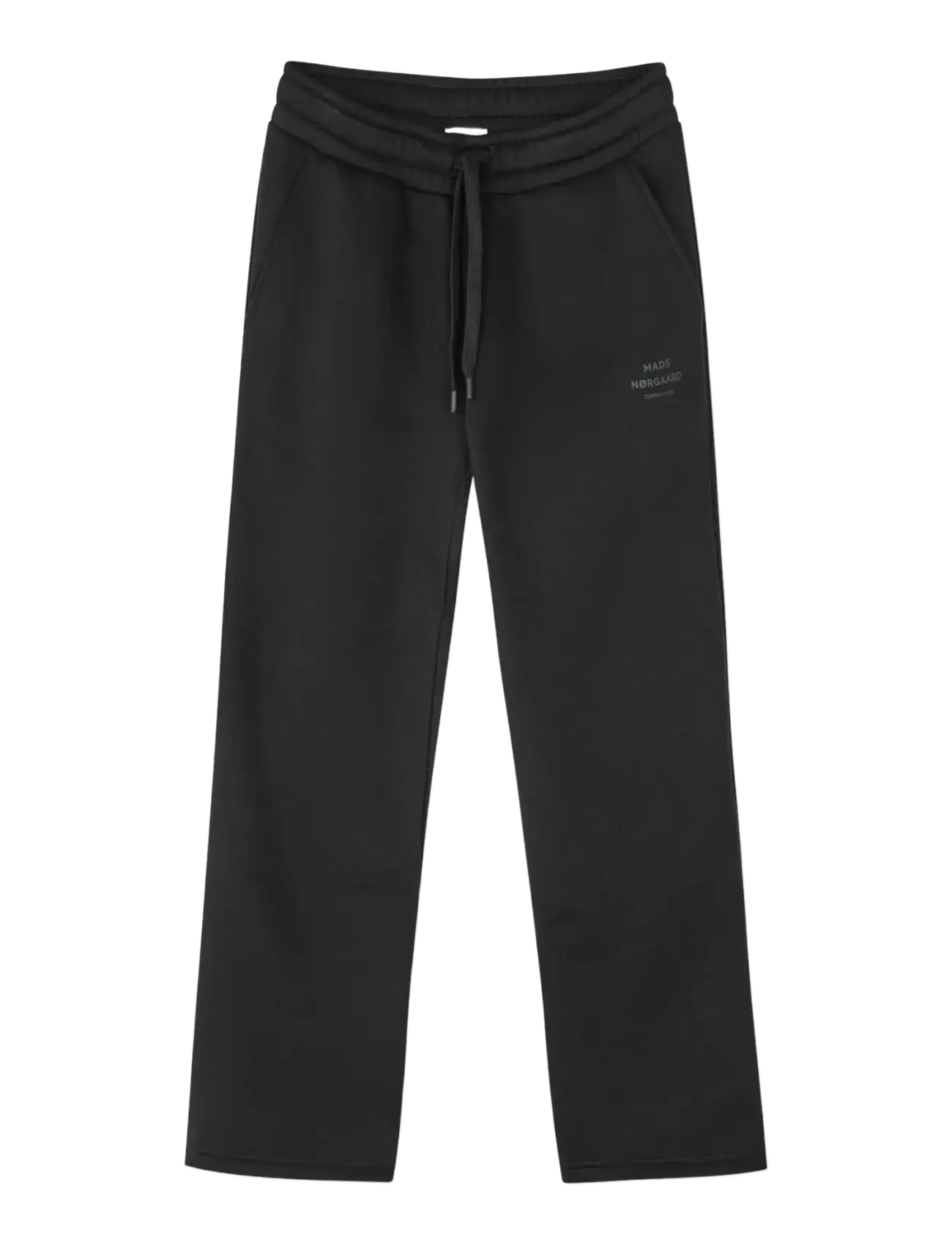 Mads Nørgaard Mix Sweat N Phil Pants - Drabužiai - JET BLACK / black