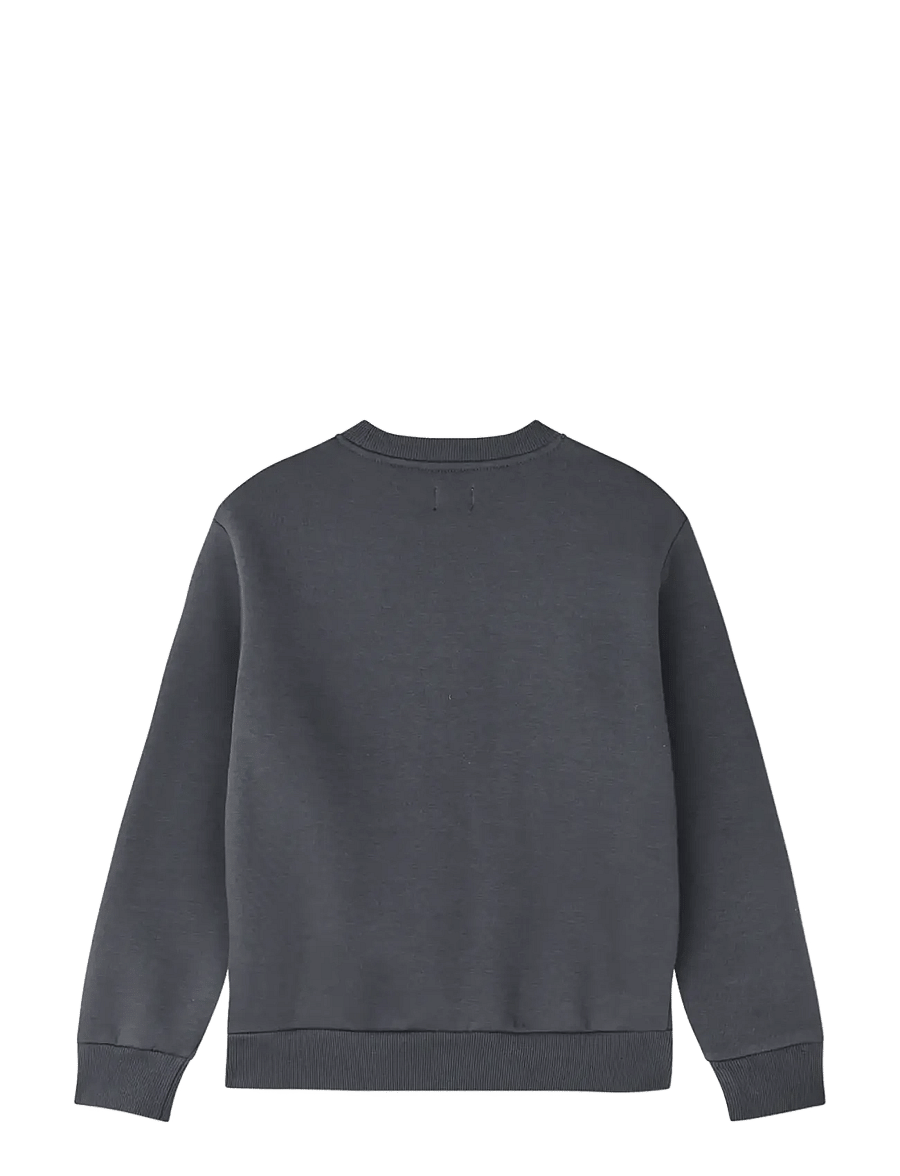 Mads Nørgaard - Mix Sweat N Sonar Sweatshirt - sweatshirts - asphalt - 1
