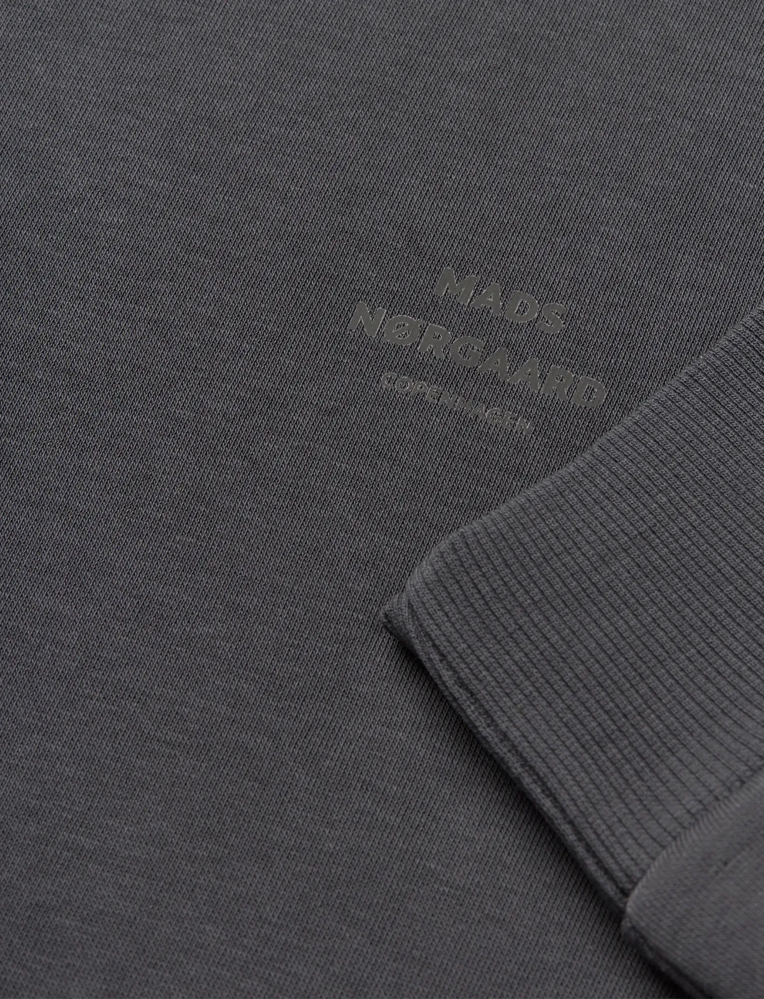 Mads Nørgaard - Mix Sweat N Sonar Sweatshirt - dressipluusid - asphalt - 2
