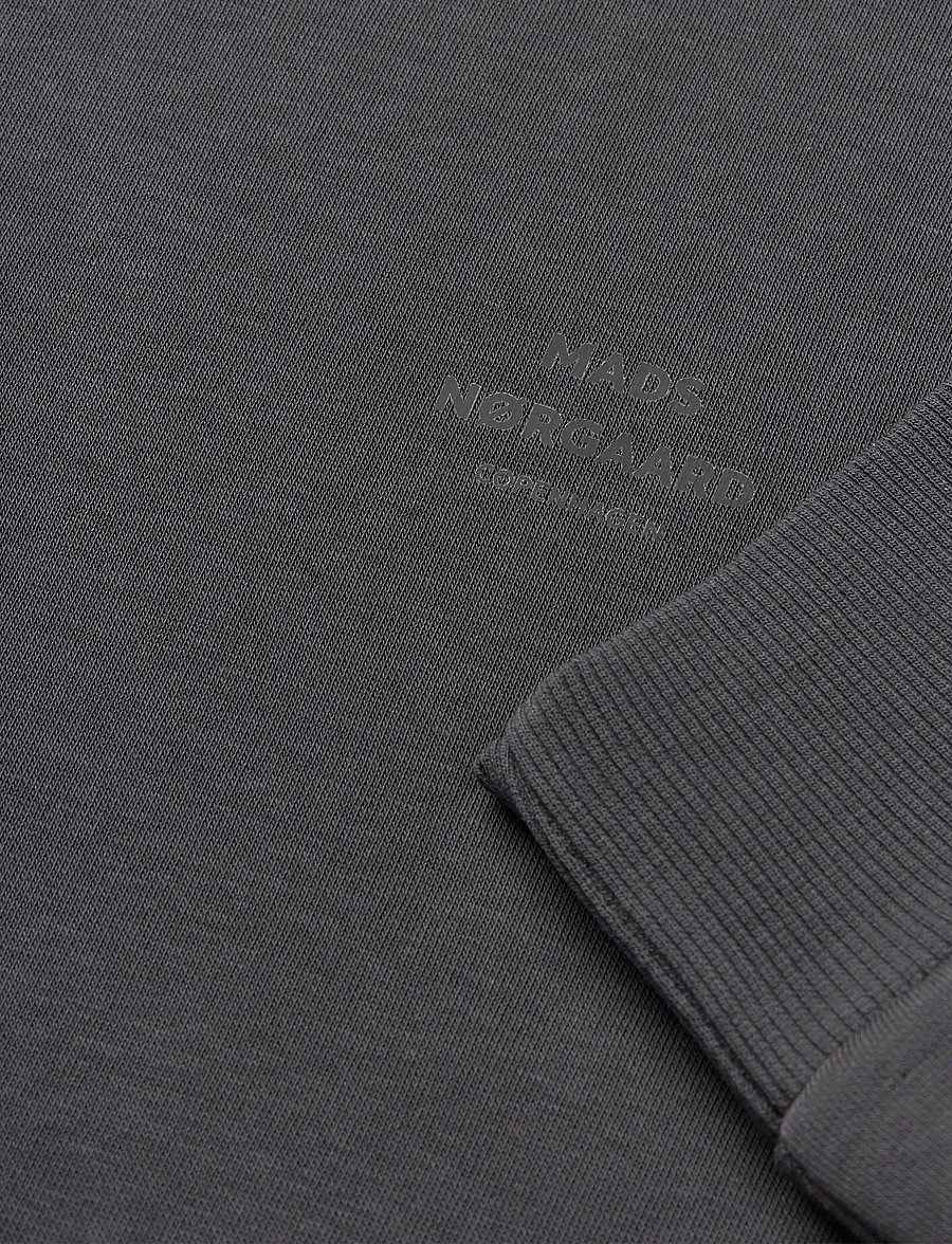 Mads Nørgaard - Mix Sweat N Sonar Sweatshirt - sweatshirts - asphalt - 2