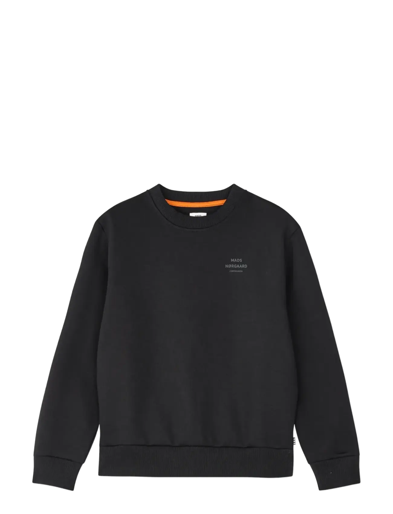 Mads Nørgaard Mix Sweat N Sonar Sweatshirt - Dressipluusid ja kapuutsiga pusad - JET BLACK / black