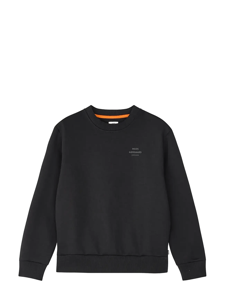 Mads Nørgaard - Mix Sweat N Sonar Sweatshirt - sweatshirts - jet black - 0