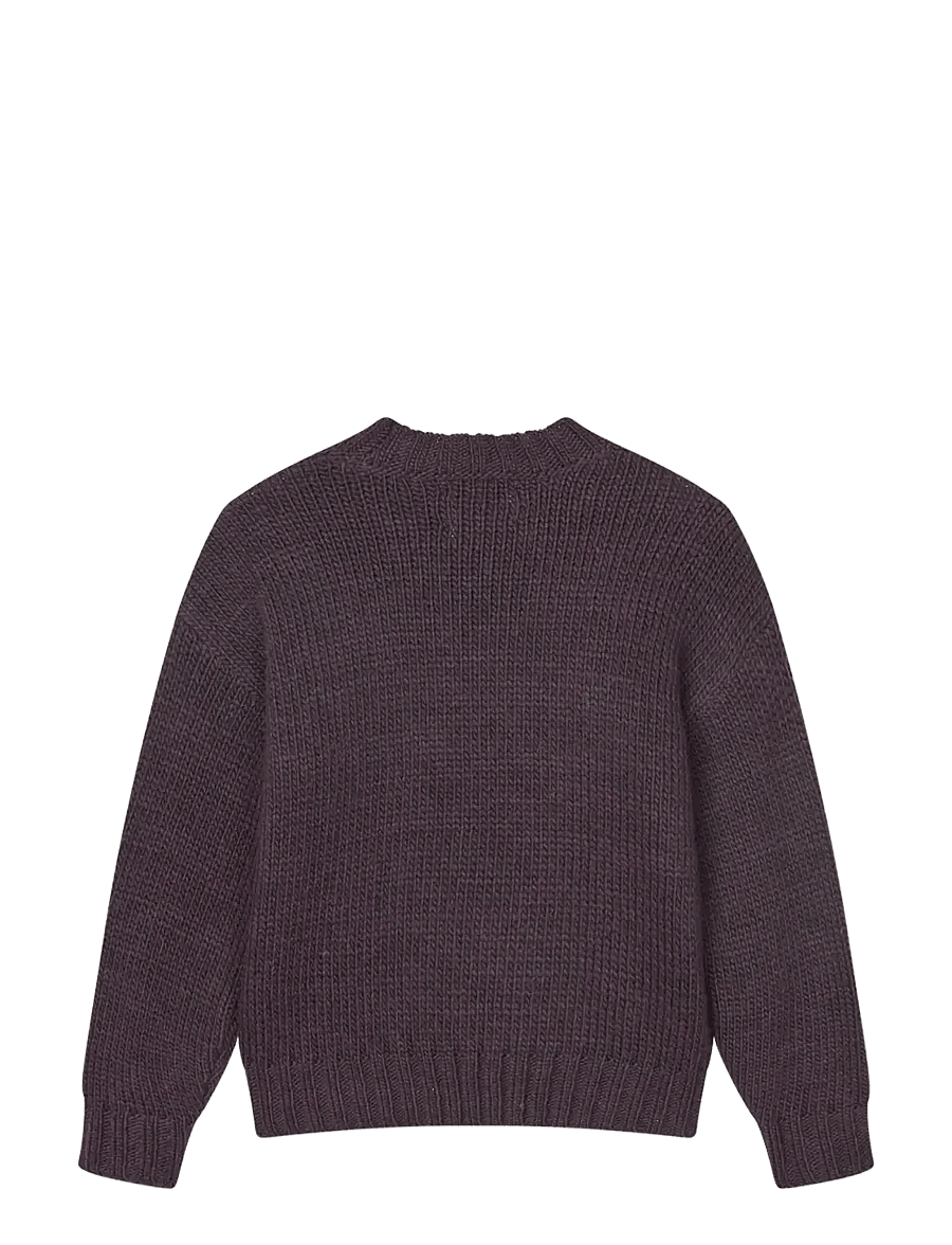 Mads Nørgaard - Crash Tilonina Knit - nature melange/brown - 1