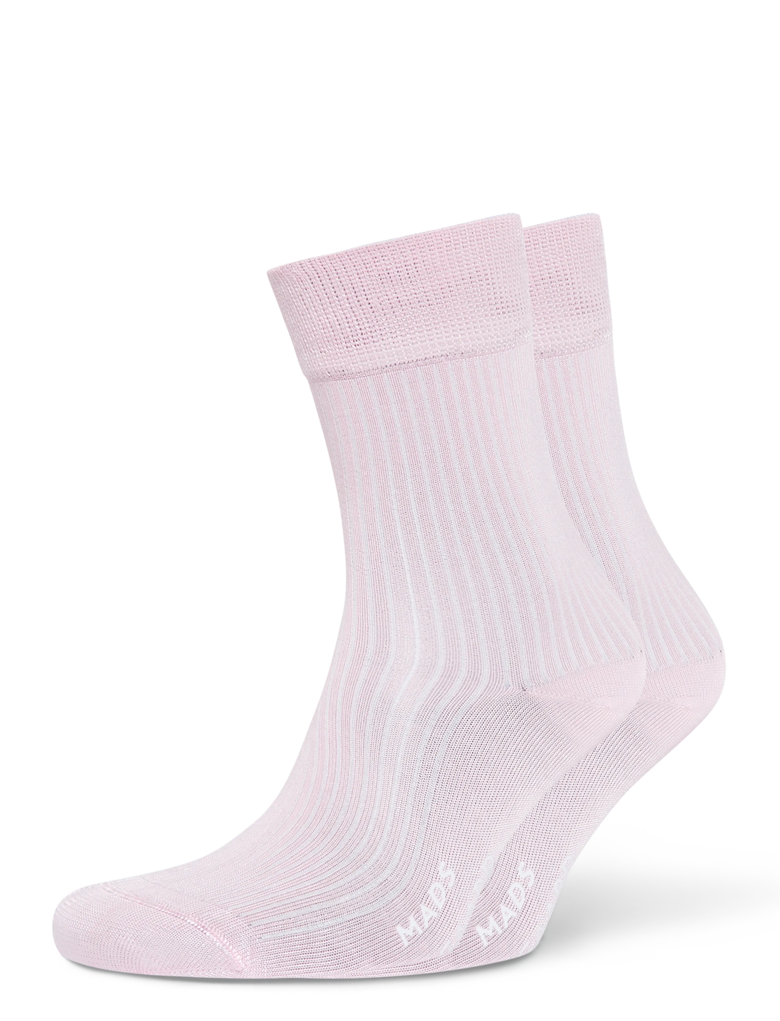Mads Nørgaard Knit Viscose Azra Sock - Aluspesu - FAIRY TALE PINK / pink/rose