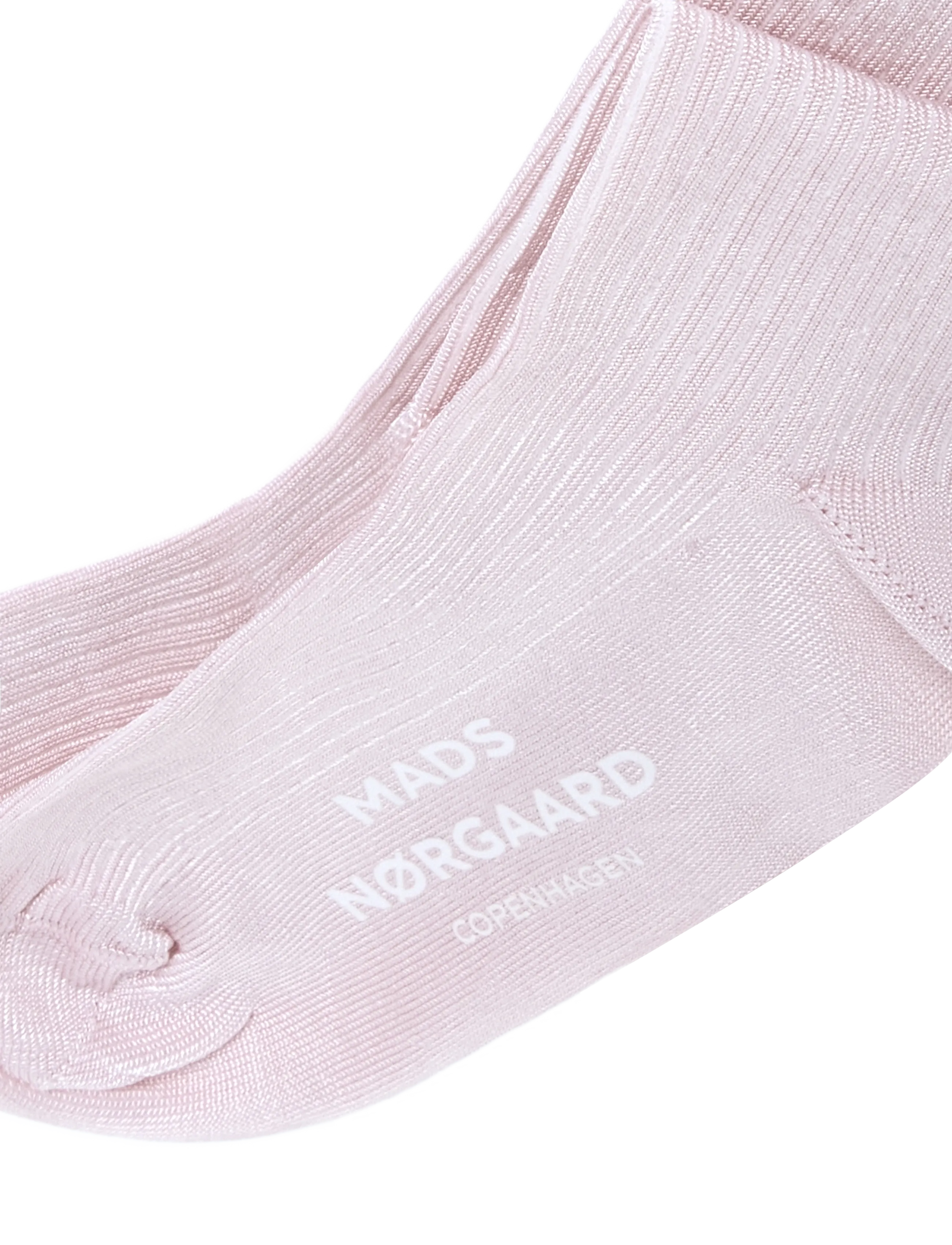 Mads Nørgaard - Knit Viscose Azra Sock - klassikalised sokid - fairy tale pink - 2