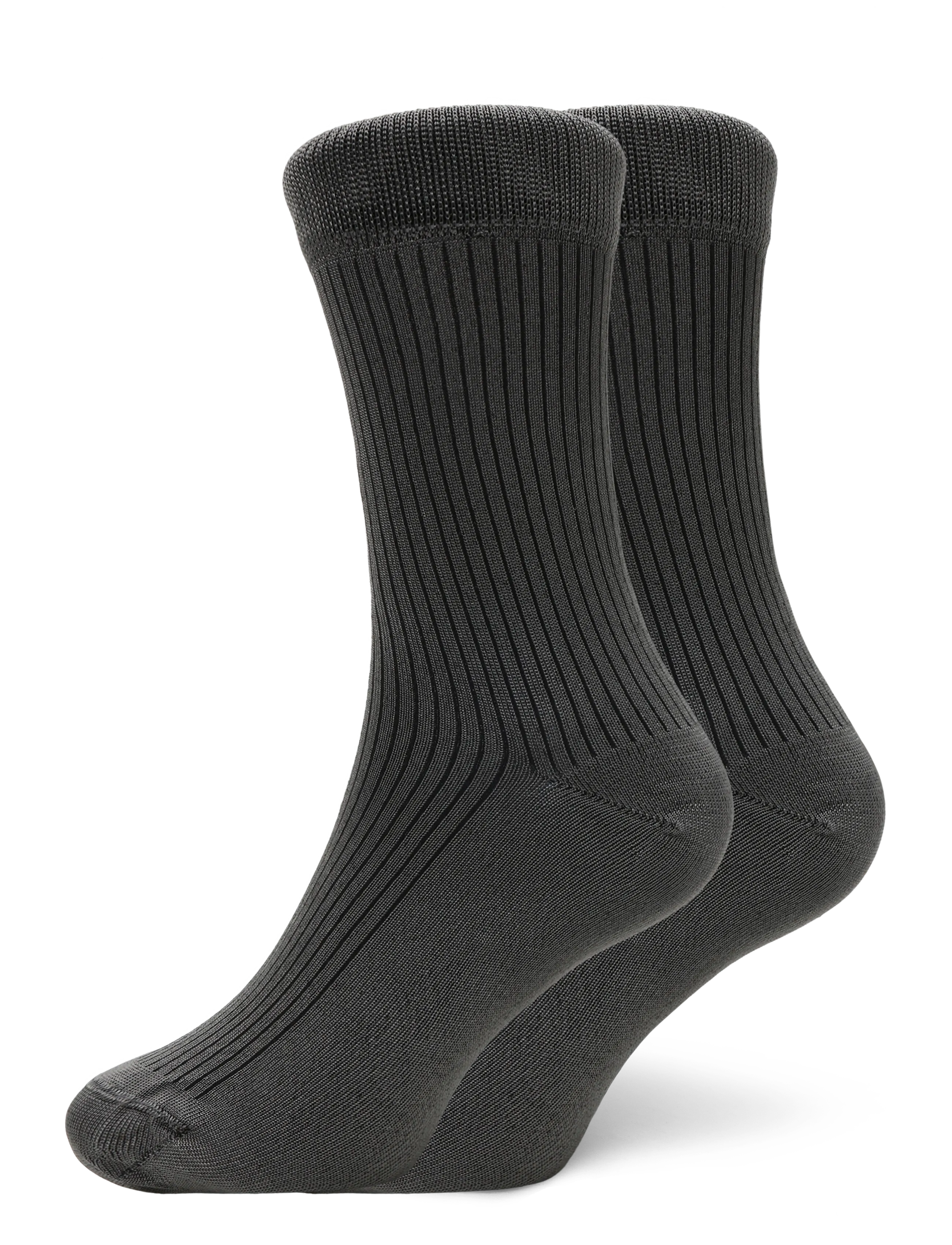 Mads Nørgaard Knit Viscose Azra Sock - Aluspesu - PHANTOM / grey