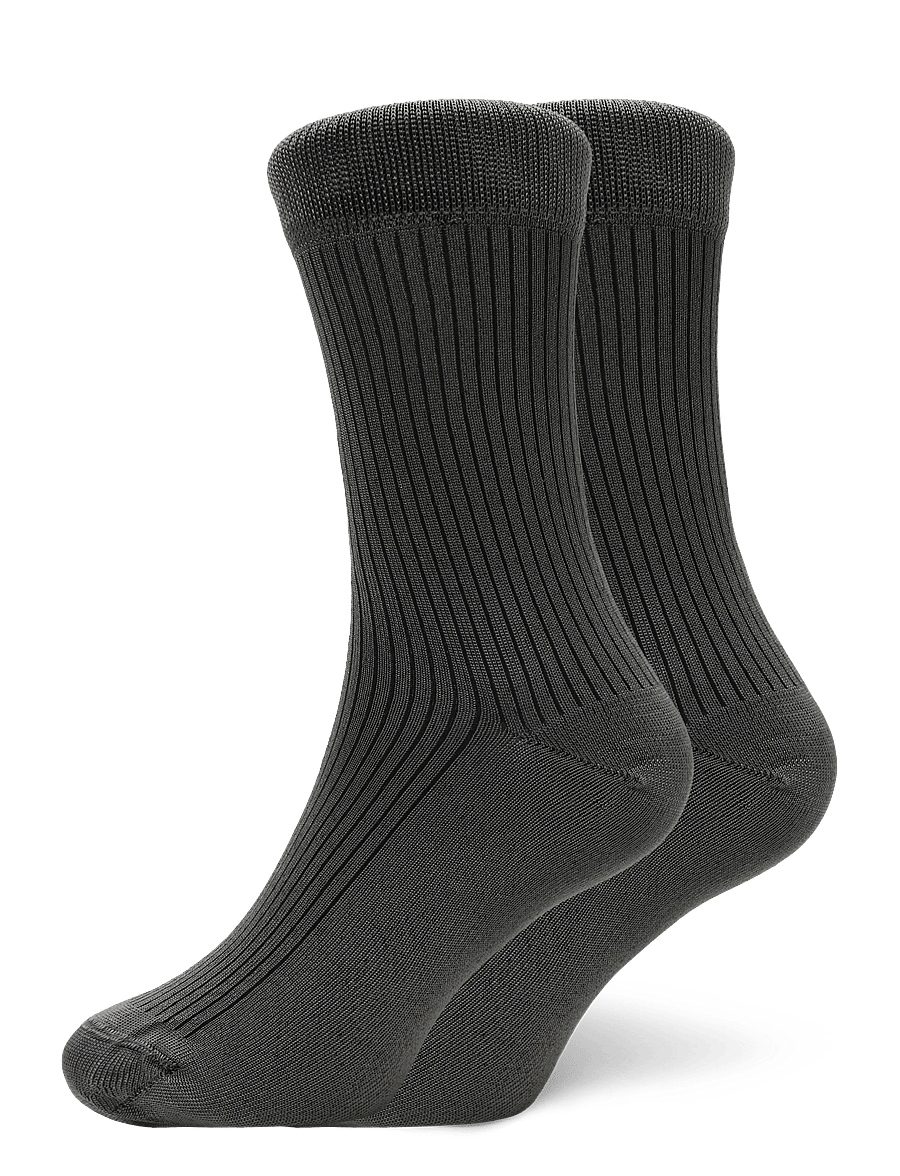 Mads Nørgaard - Knit Viscose Azra Sock - almindelige strømper - phantom - 0