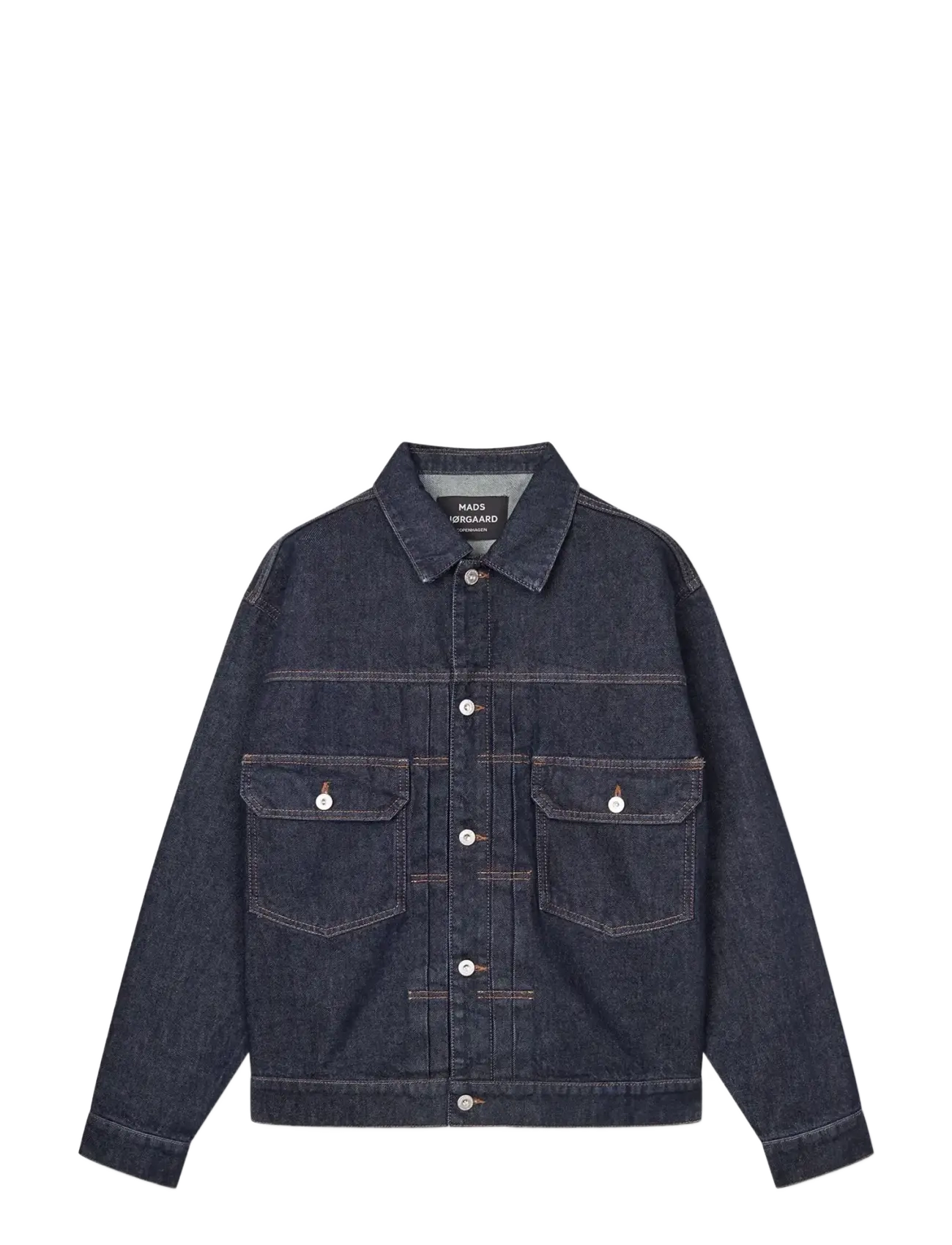 Mads Nørgaard - Arizona Denim Trucker Jacket - ungefütterte denimjacken - rinse - 1