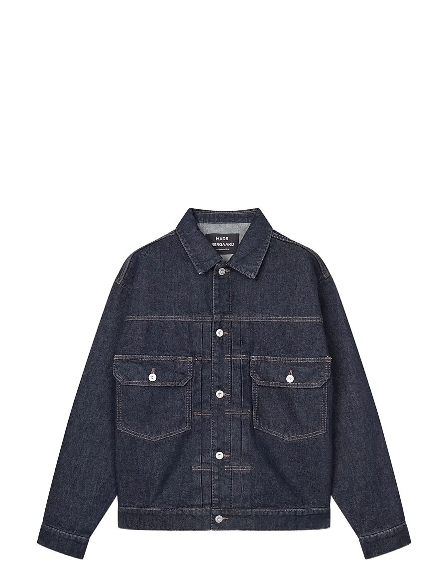 Mads Nørgaard - Arizona Denim Trucker Jacket - ungefütterte denimjacken - rinse - 1