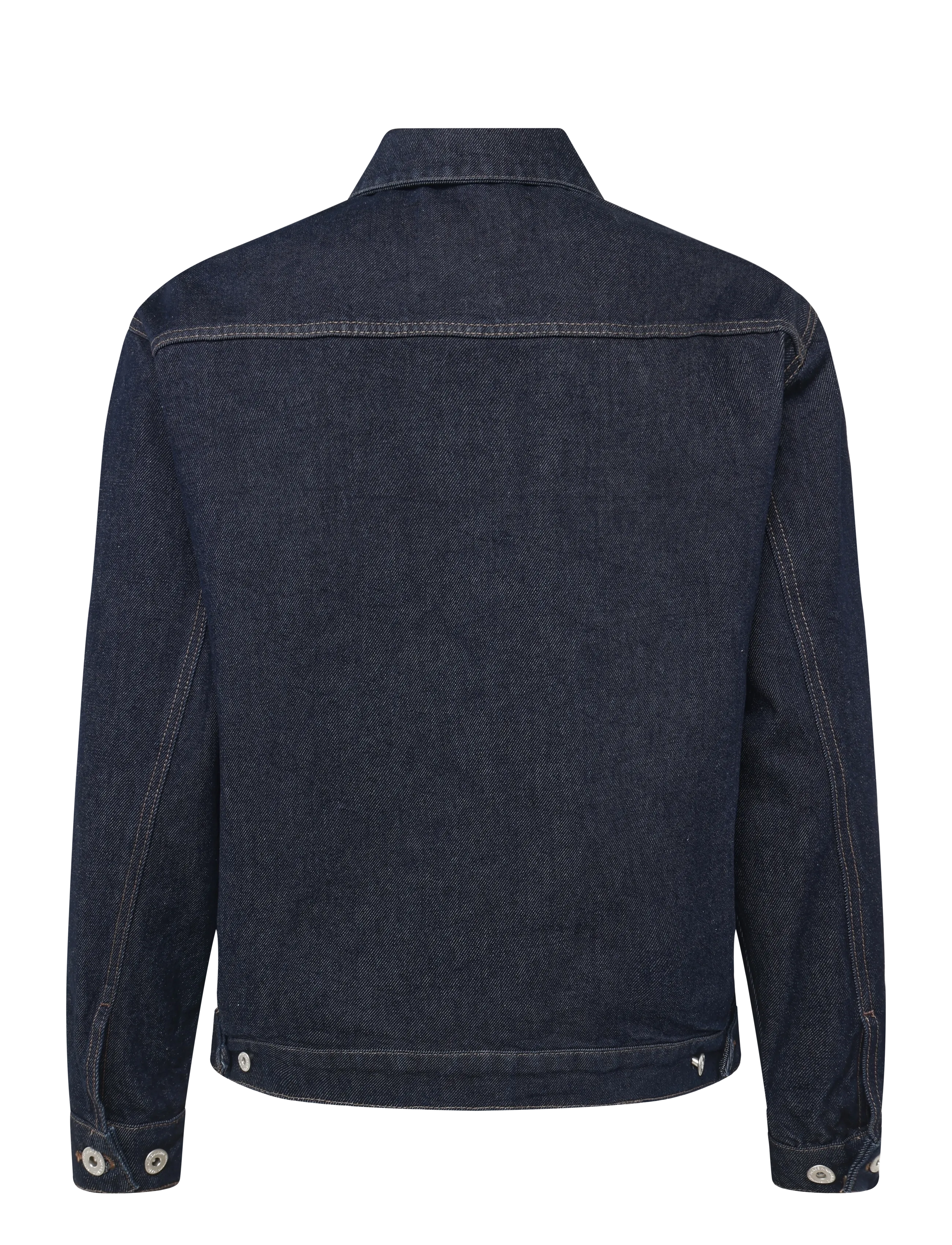 Mads Nørgaard - Arizona Denim Trucker Jacket - džinsa jakas bez oderējuma - rinse - 2