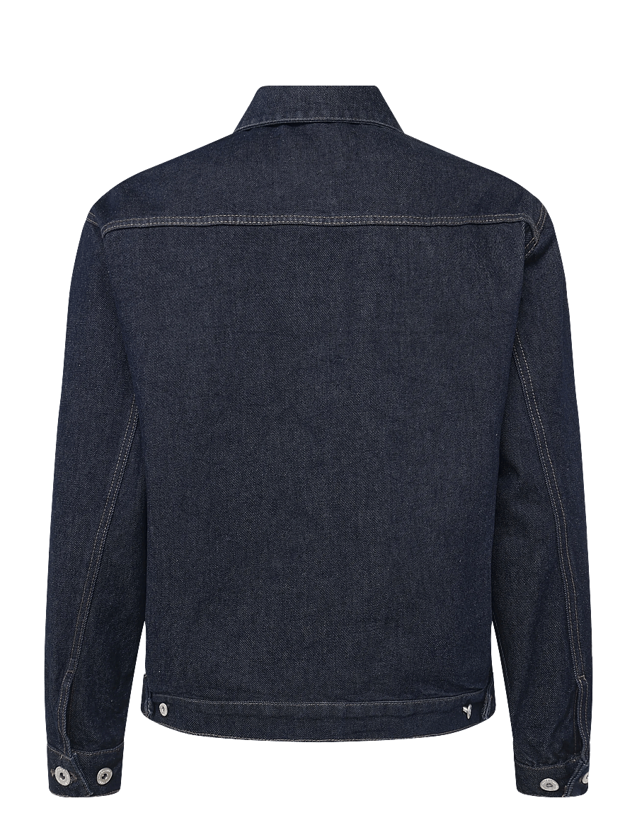 Mads Nørgaard - Arizona Denim Trucker Jacket - džinsa jakas bez oderējuma - rinse - 2