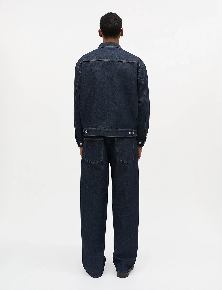 Mads Nørgaard - Arizona Denim Trucker Jacket - ungefütterte denimjacken - rinse - 2