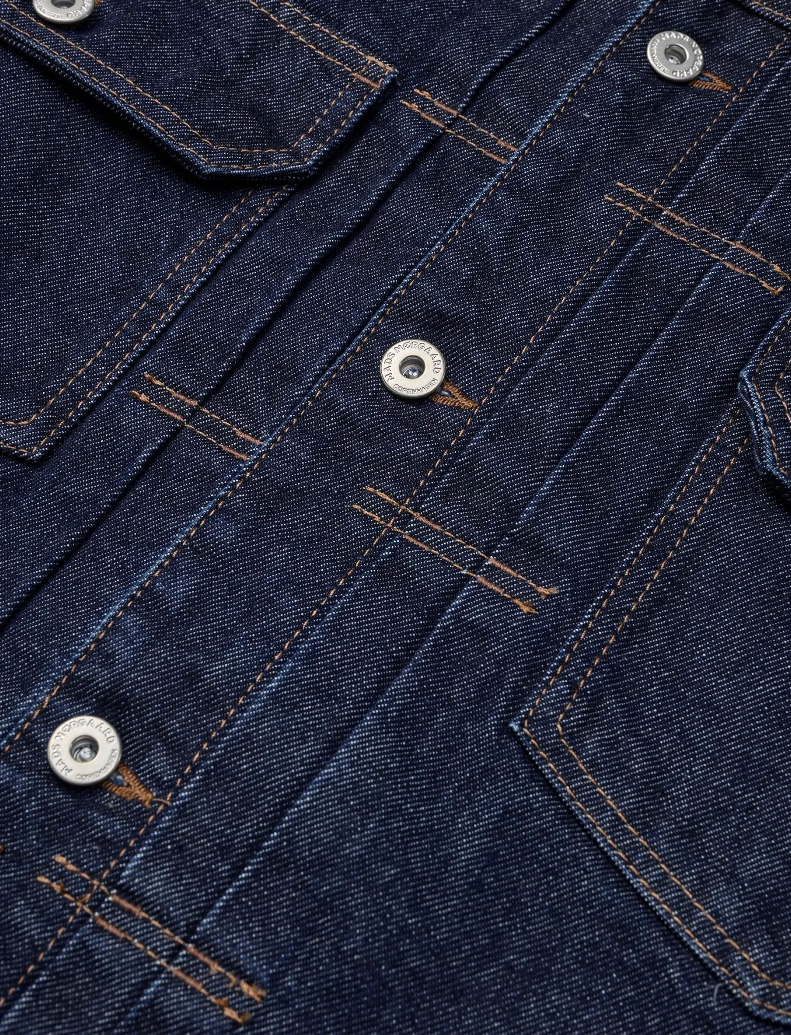Mads Nørgaard - Arizona Denim Trucker Jacket - ungefütterte denimjacken - rinse - 3