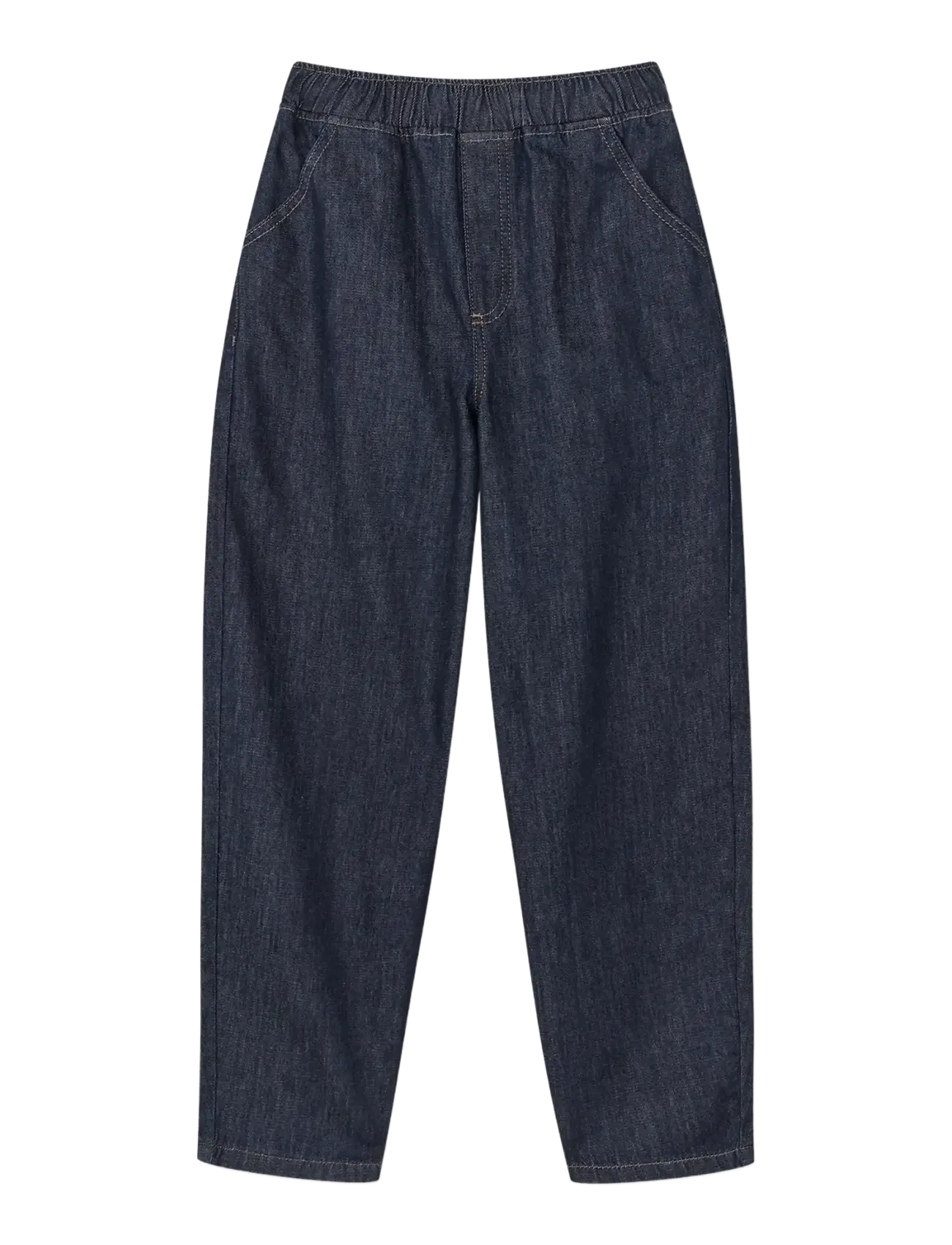 Mads Nørgaard Cosy Denim Penni Pants - Bukser - RINSE / navy