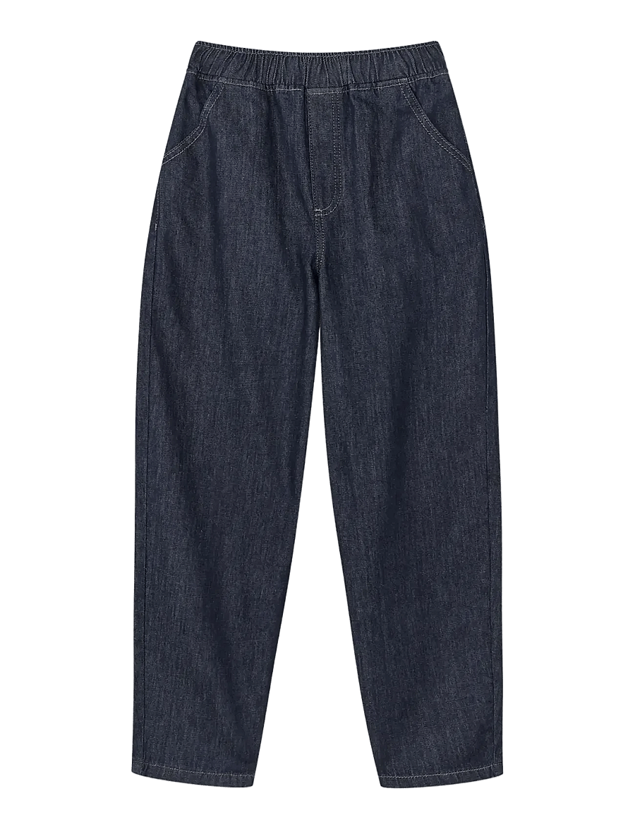 Mads Nørgaard - Cosy Denim Penni Pants - rinse - 0
