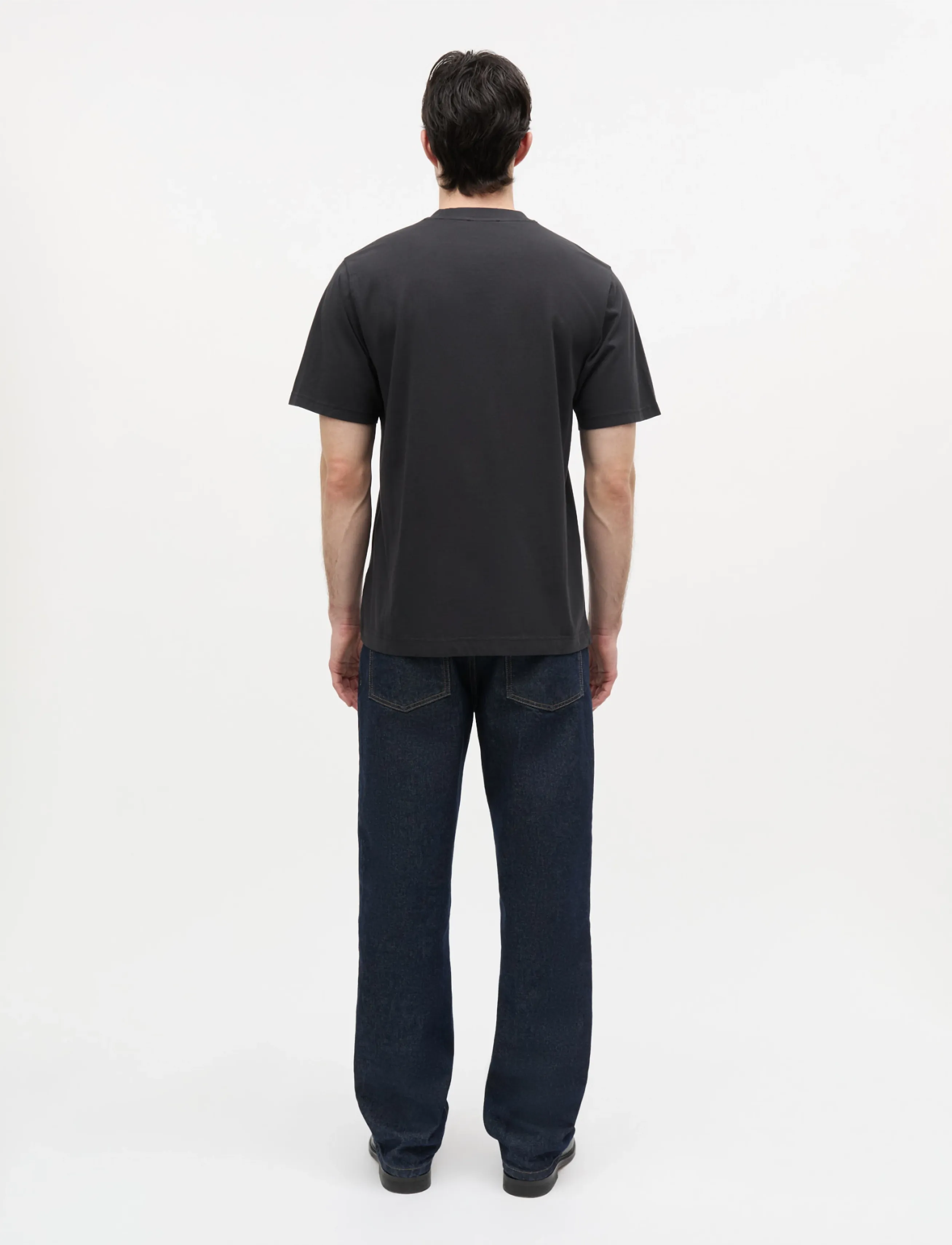 Mads Nørgaard - Cotton Jersey Print Frode Tee - kurzärmelige t-shirts - black - 2