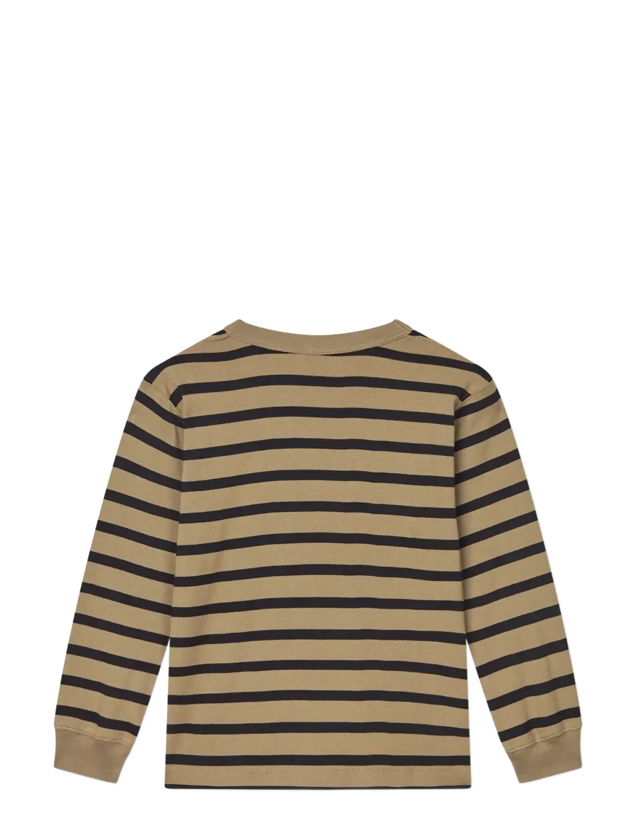 Mads Nørgaard Klassik Rib Elliot LS Tee - Topid - OVERLAND TREK/BLACK / brown