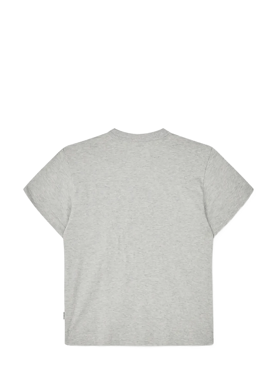 Mads Nørgaard - Dry Single Tristi Tee - mid grey melange - 1