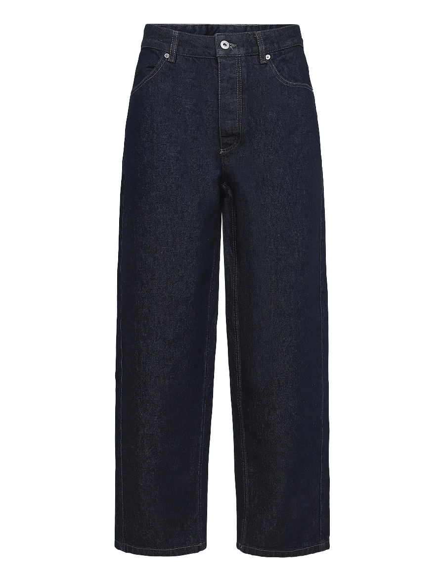 Mads Nørgaard - Arizona Denim Hannes Jeans - loose jeans - blue rinse wash - 1