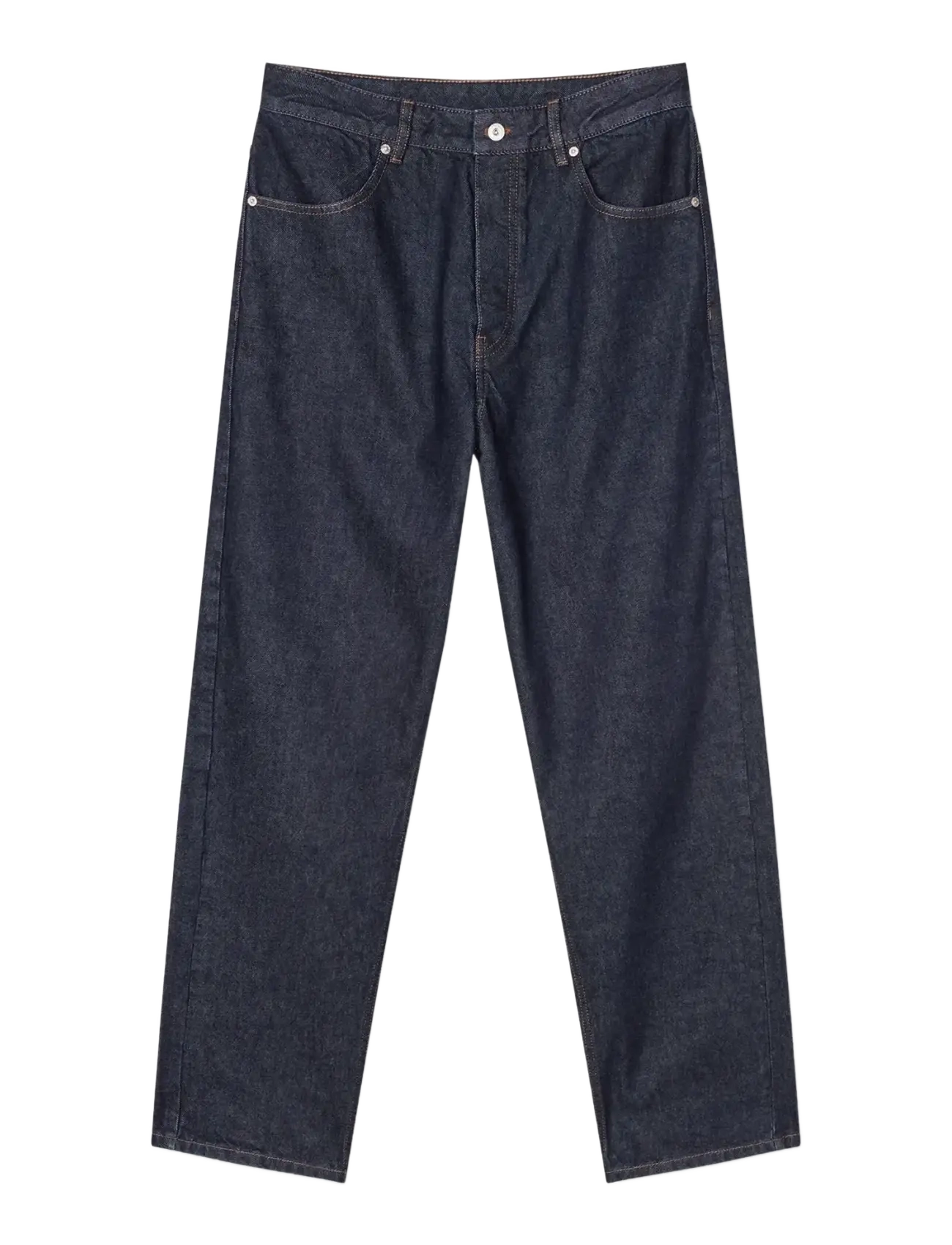 Mads Nørgaard - Arizona Denim Hannes Jeans - loose jeans - blue rinse wash - 1