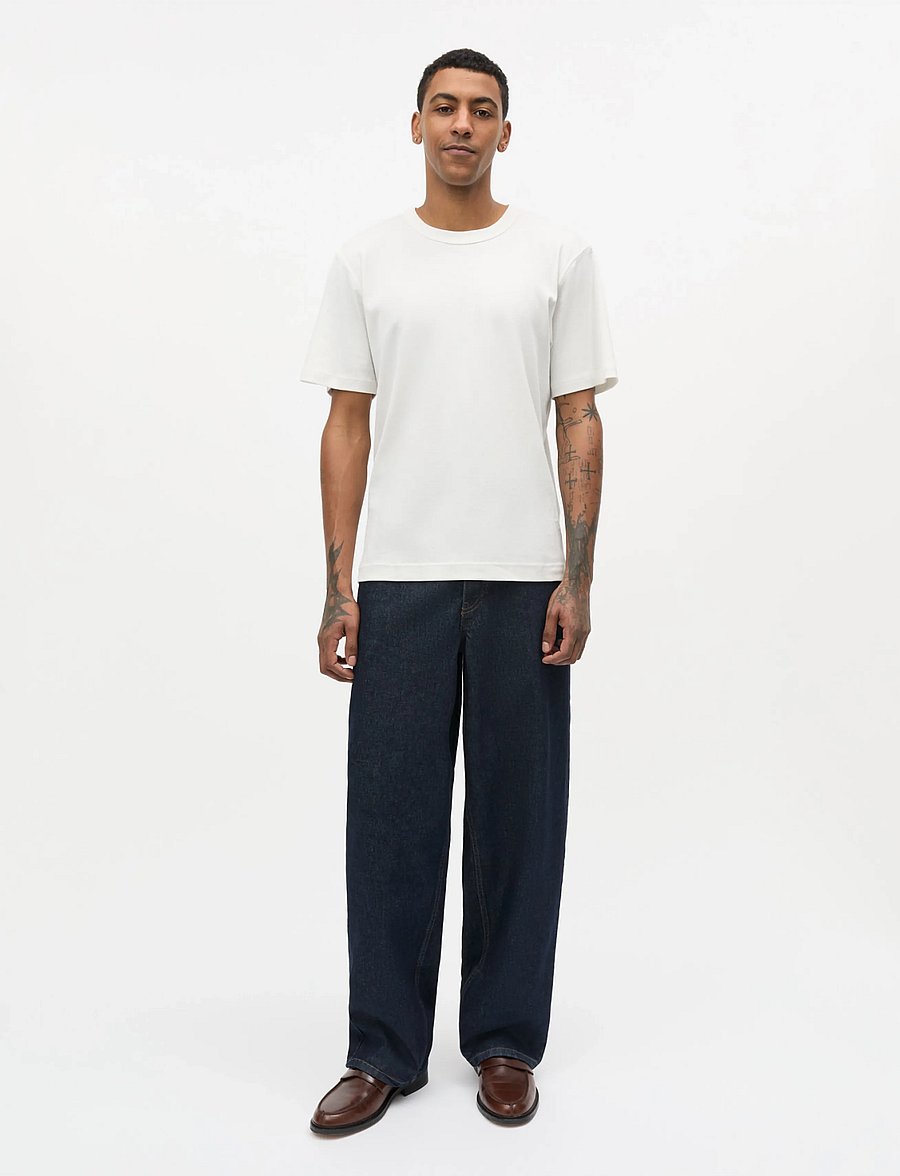 Mads Nørgaard - Arizona Denim Hannes Jeans - weite jeans - blue rinse wash - 0