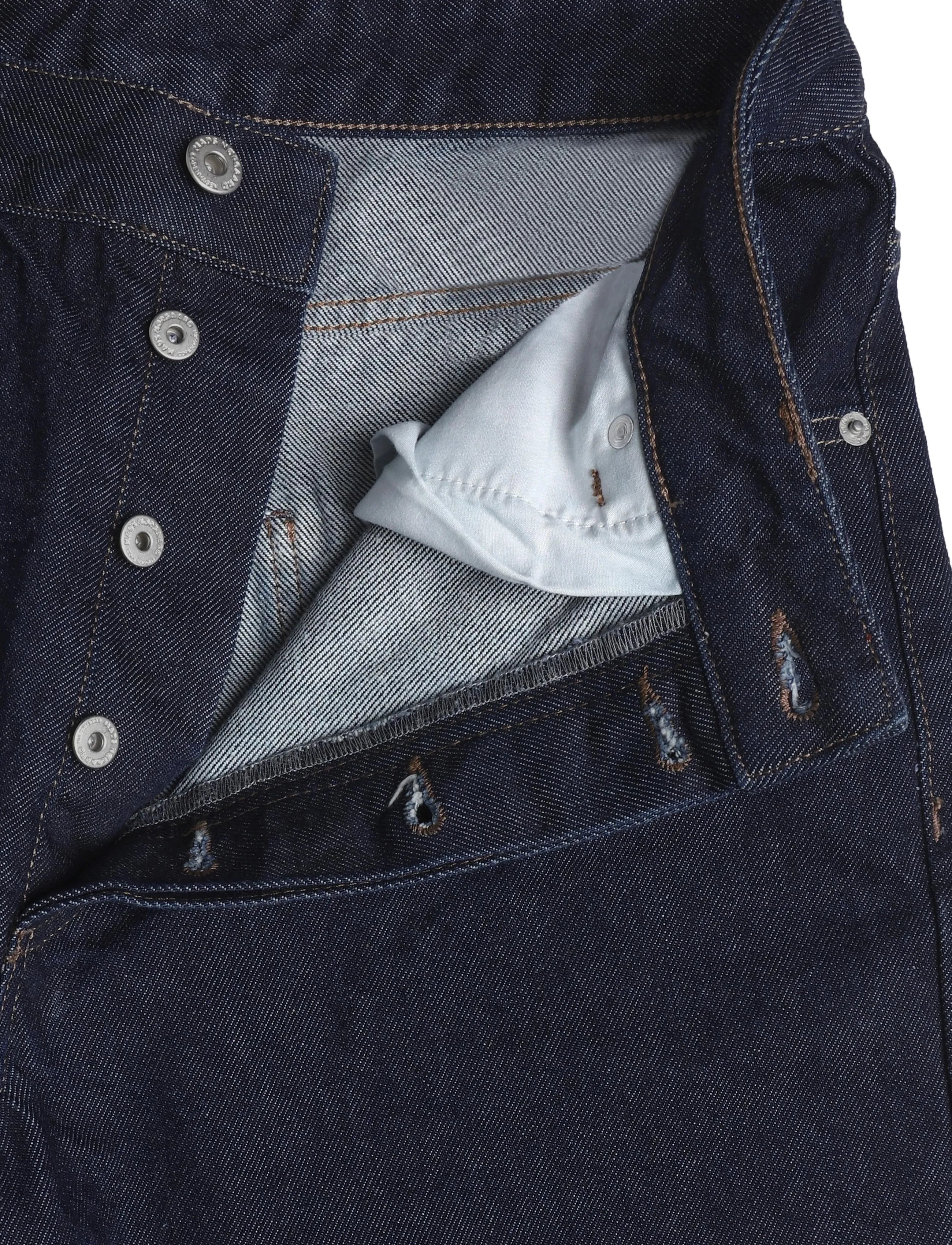 Mads Nørgaard - Arizona Denim Hannes Jeans - loose jeans - blue rinse wash - 4
