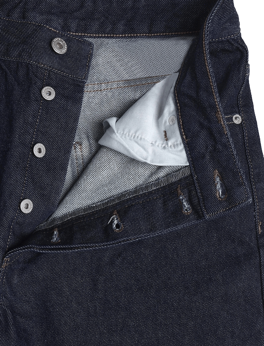 Mads Nørgaard - Arizona Denim Hannes Jeans - loose jeans - blue rinse wash - 4