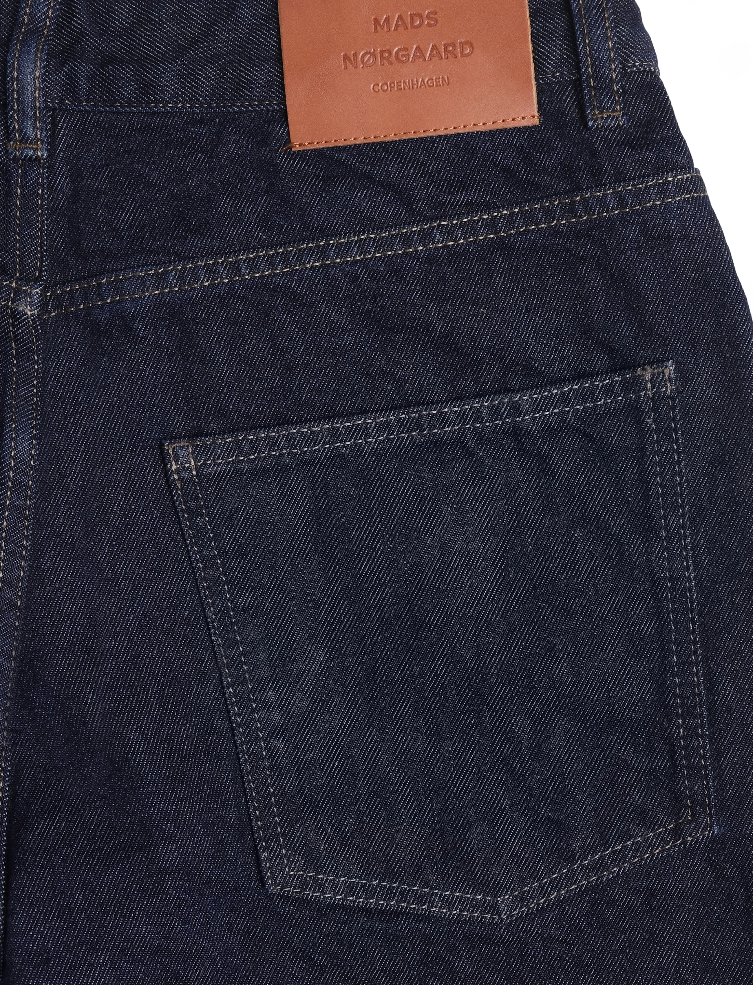 Mads Nørgaard - Arizona Denim Hannes Jeans - loose jeans - blue rinse wash - 5