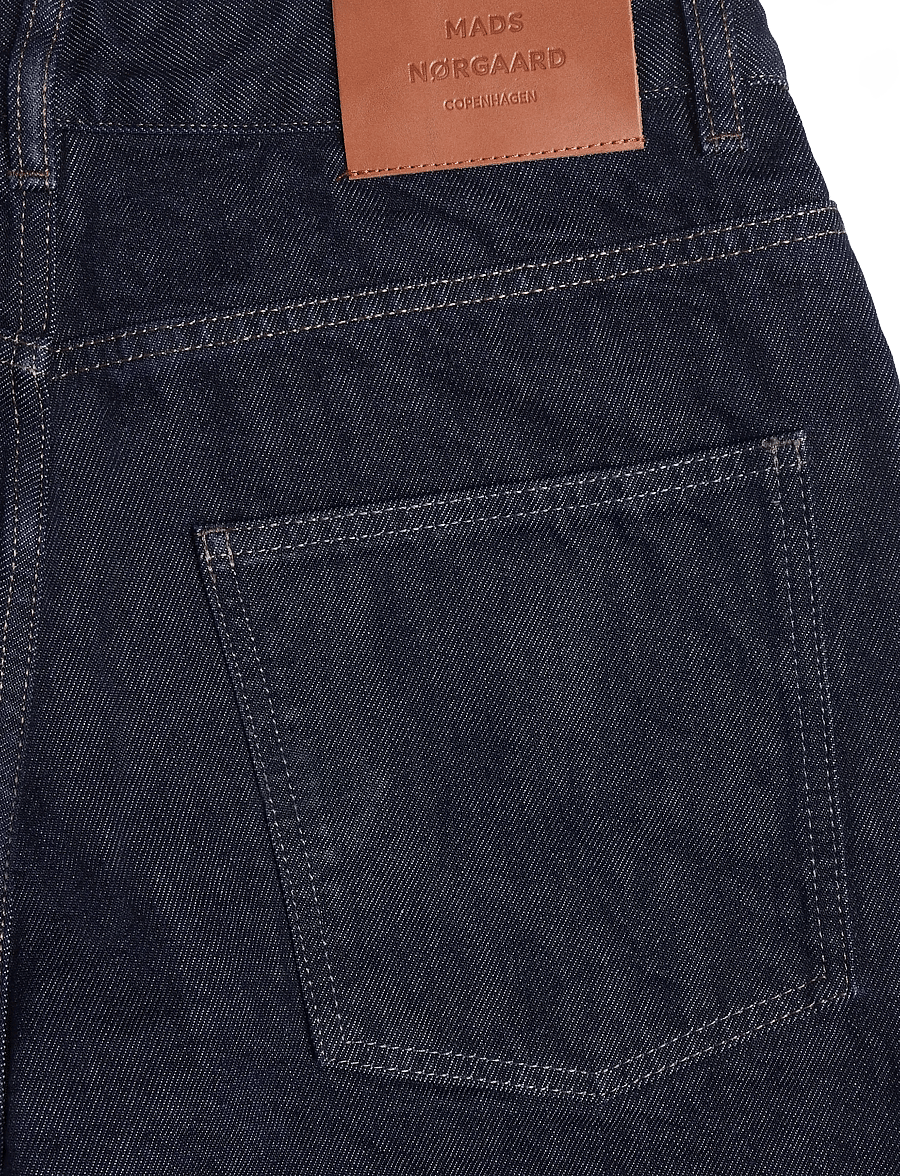 Mads Nørgaard - Arizona Denim Hannes Jeans - loose jeans - blue rinse wash - 5