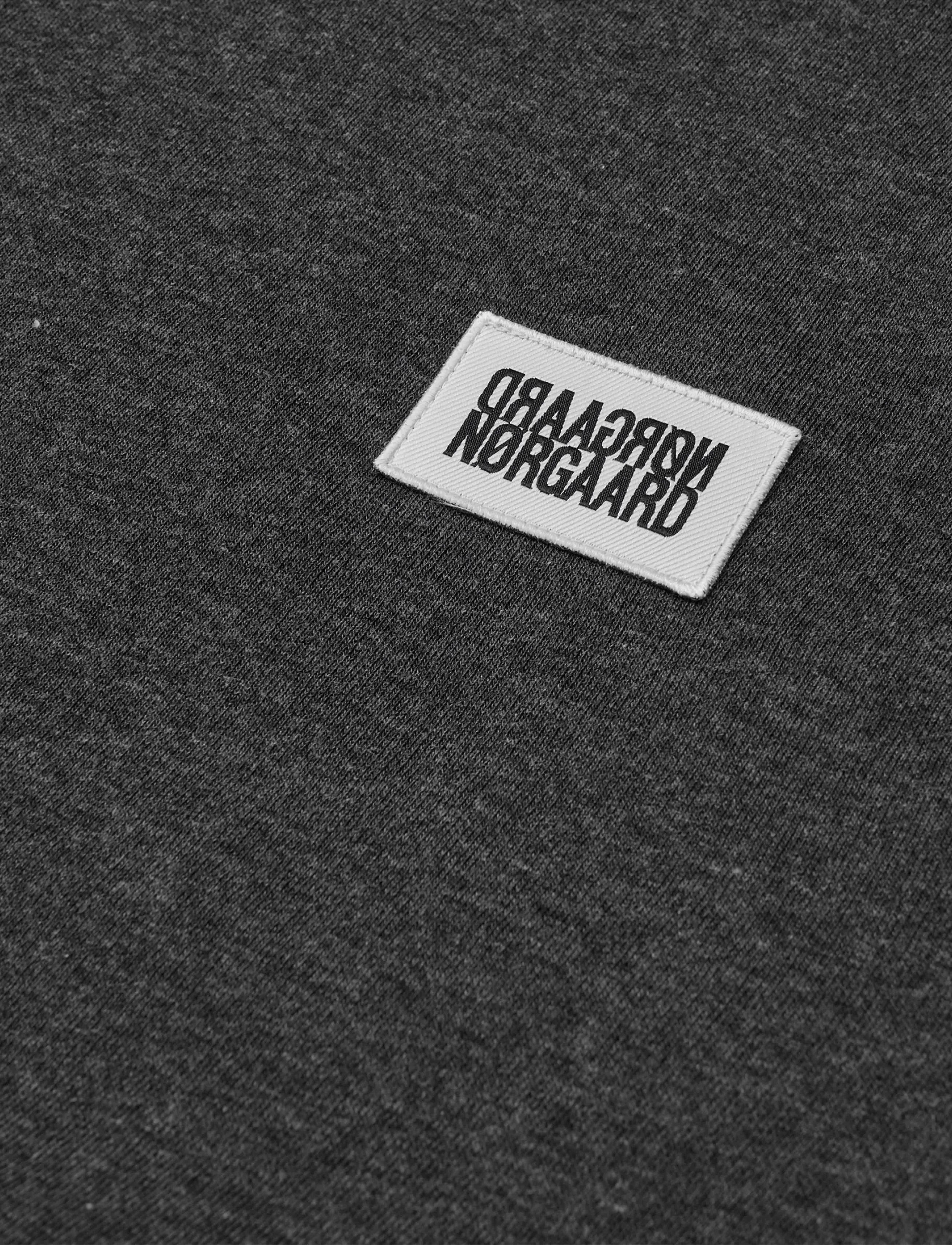 Mads Nørgaard - Standard Tami Sweatshirt - sweatshirts - dark grey melange - 2