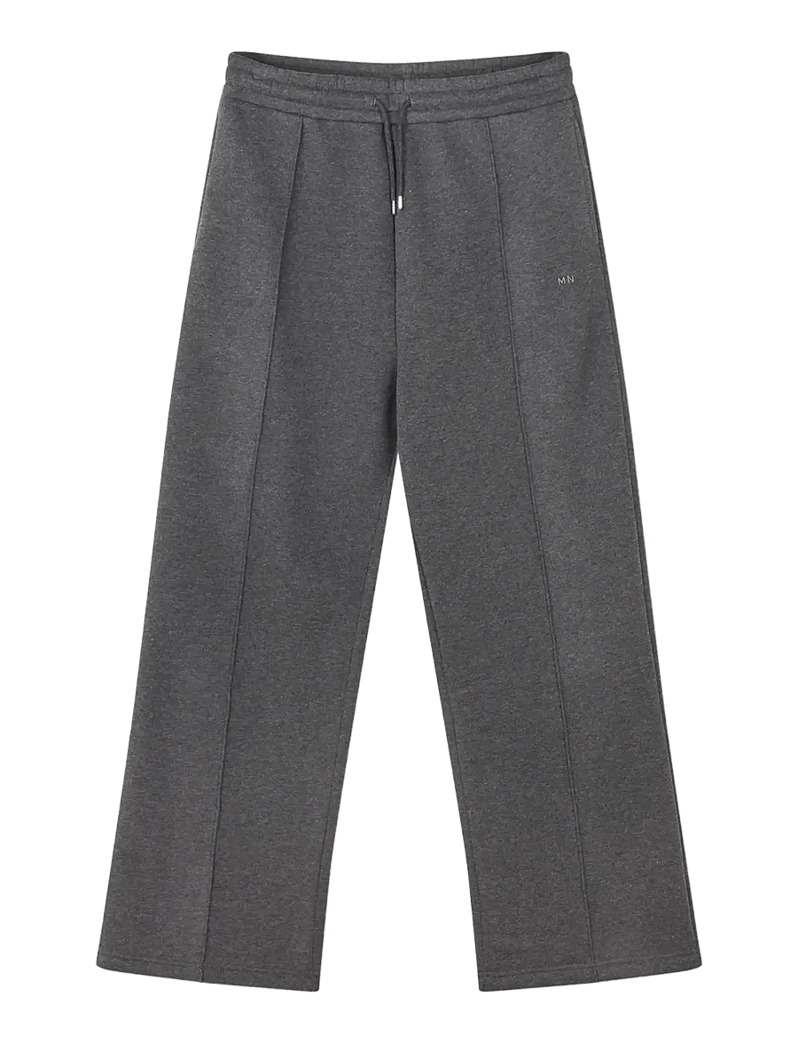 Mads Nørgaard - Standard Niko Sweatpants - nach anlass kaufen - dark grey melange - 1