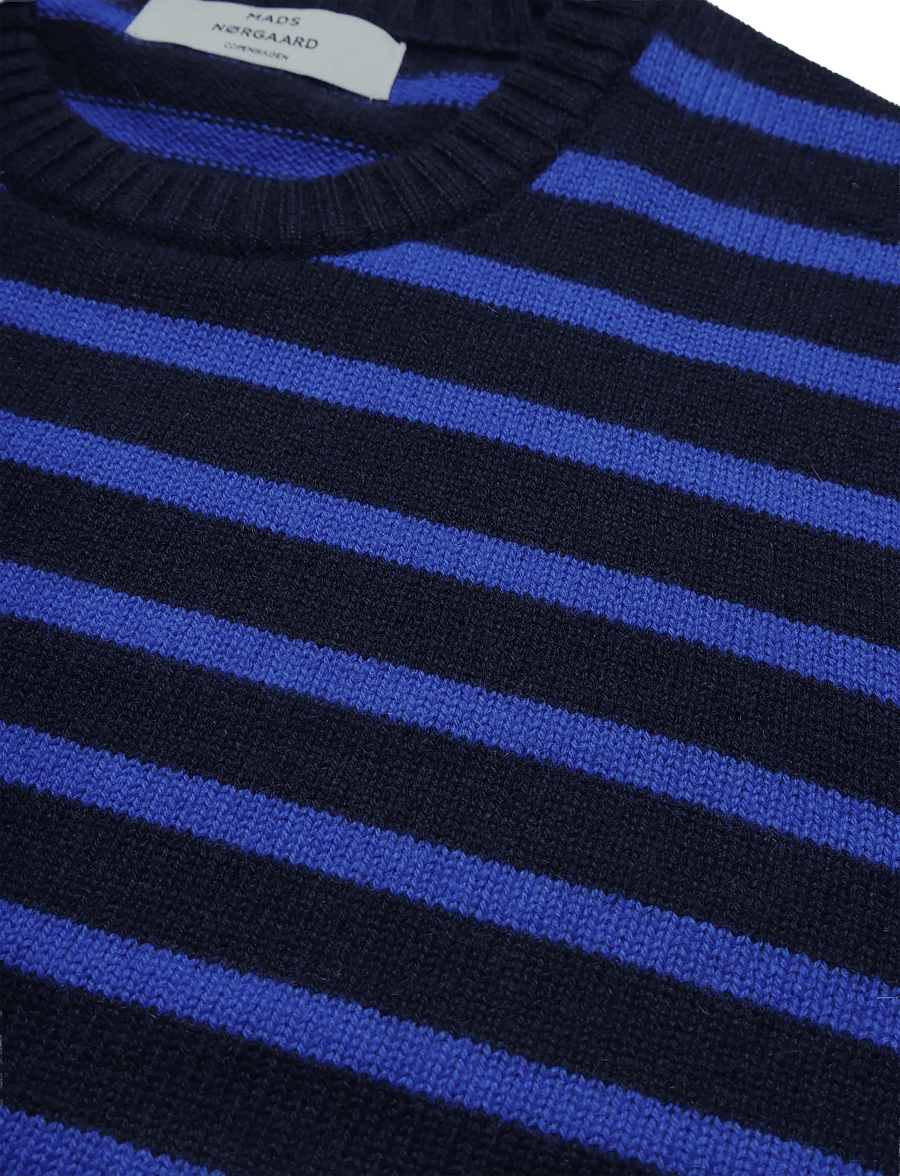 Mads Nørgaard - Amber Ingrid Knit - cashmere - sky captain/lapis blue - 2