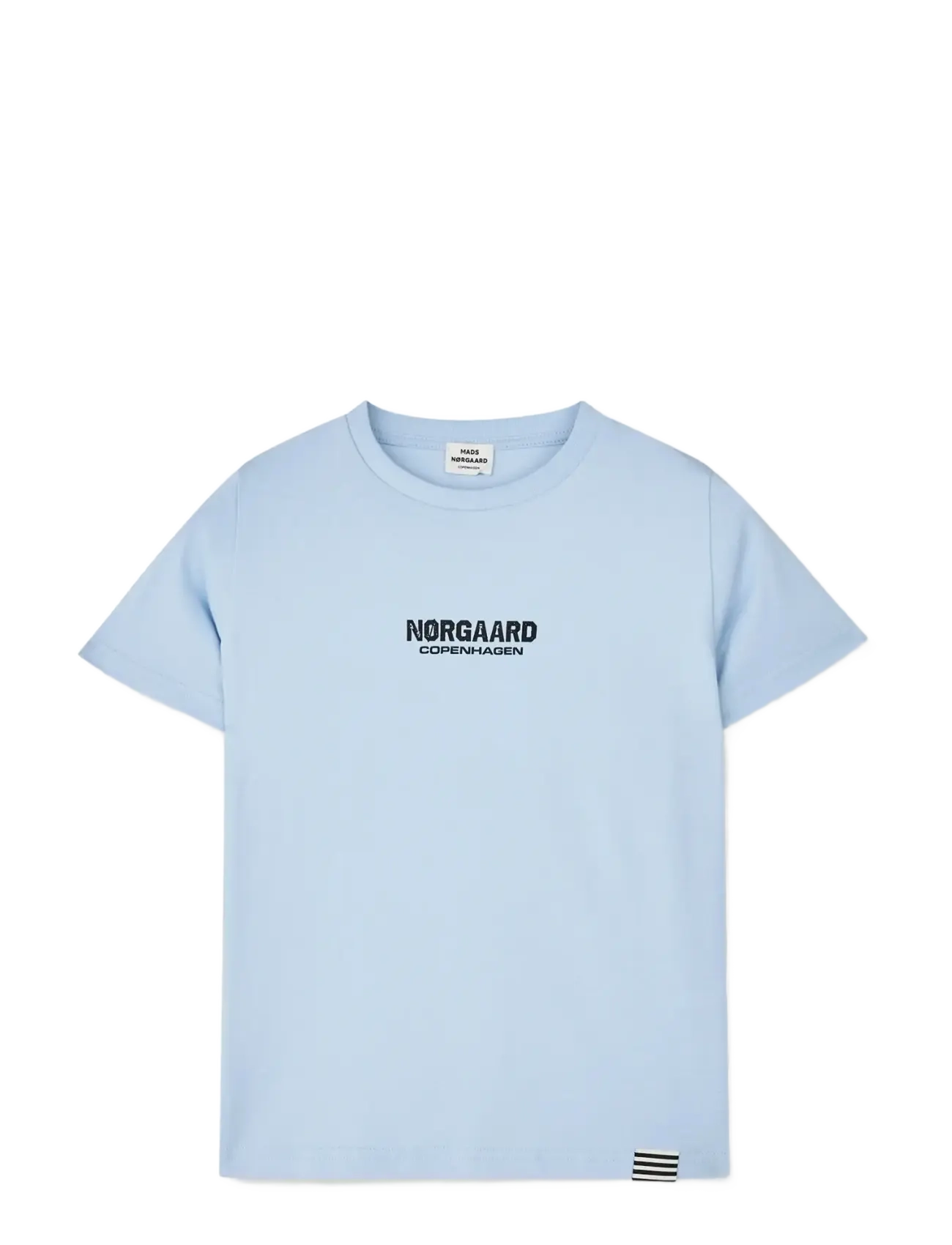 Mads Nørgaard Printed Tee Thorlino Hardware Tee - T-särgid - CASHMERE BLUE / blue