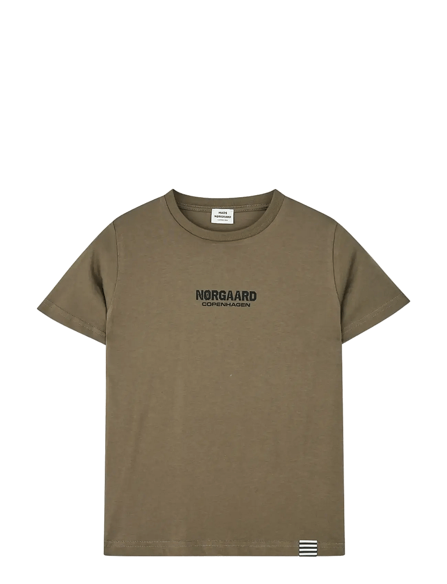 Mads Nørgaard - Printed Tee Thorlino Hardware Tee - kurzärmelige - tarmac - 0