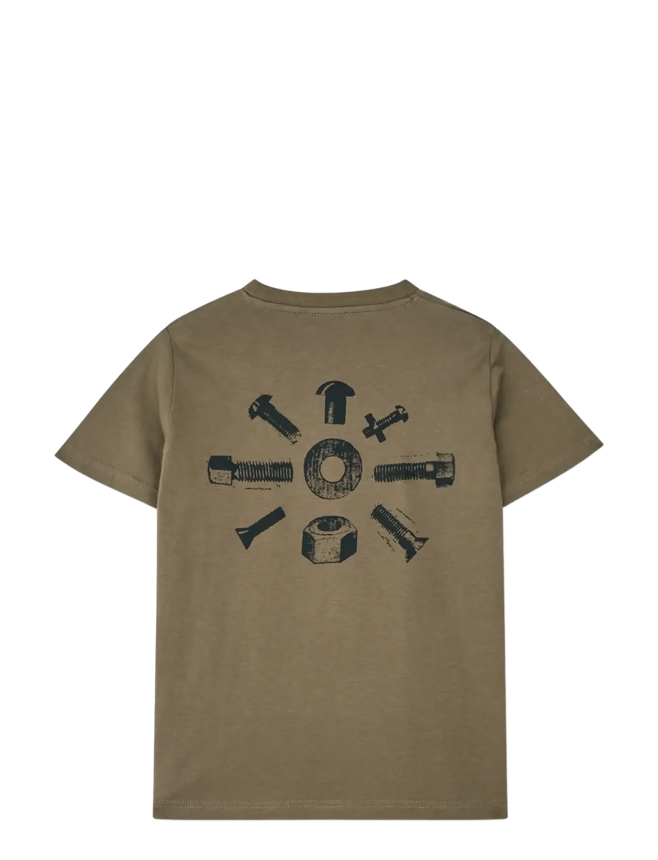 Mads Nørgaard - Printed Tee Thorlino Hardware Tee - kurzärmelige - tarmac - 1