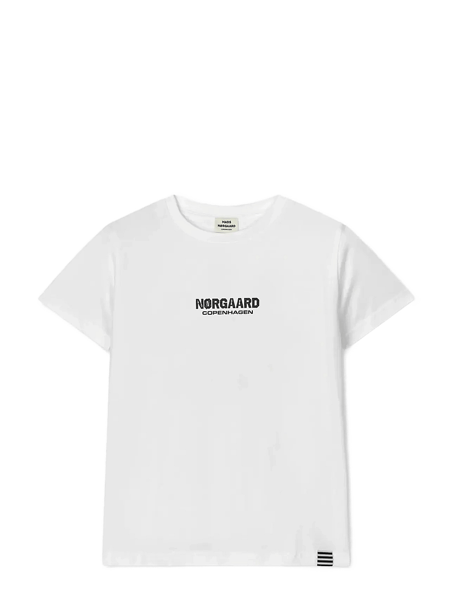 Mads Nørgaard - Printed Tee Thorlino Hardware Tee - lühikeste varrukatega t-särgid - white - 0