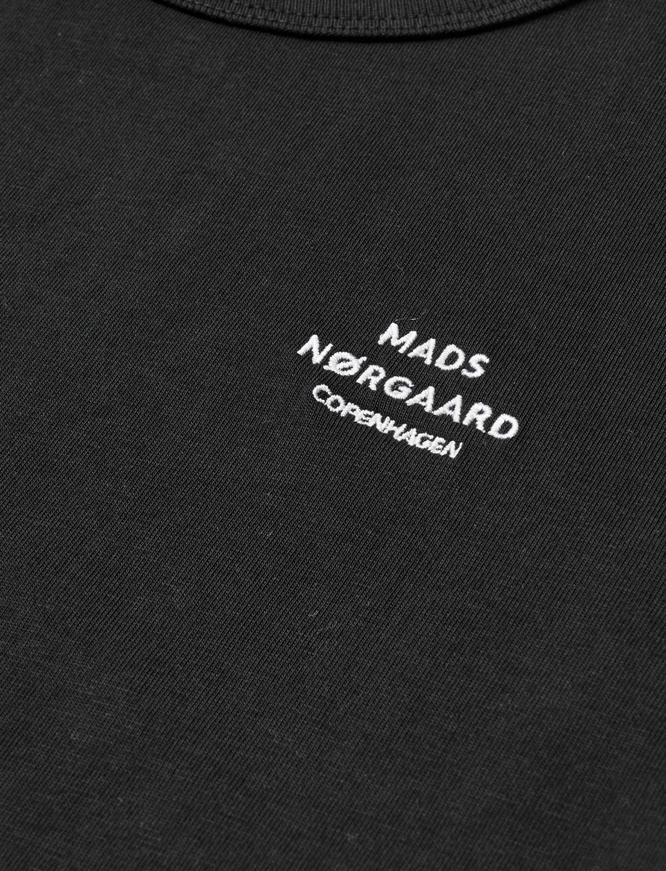 Mads Nørgaard - Cotton Jersey Theo Tee - black - 2