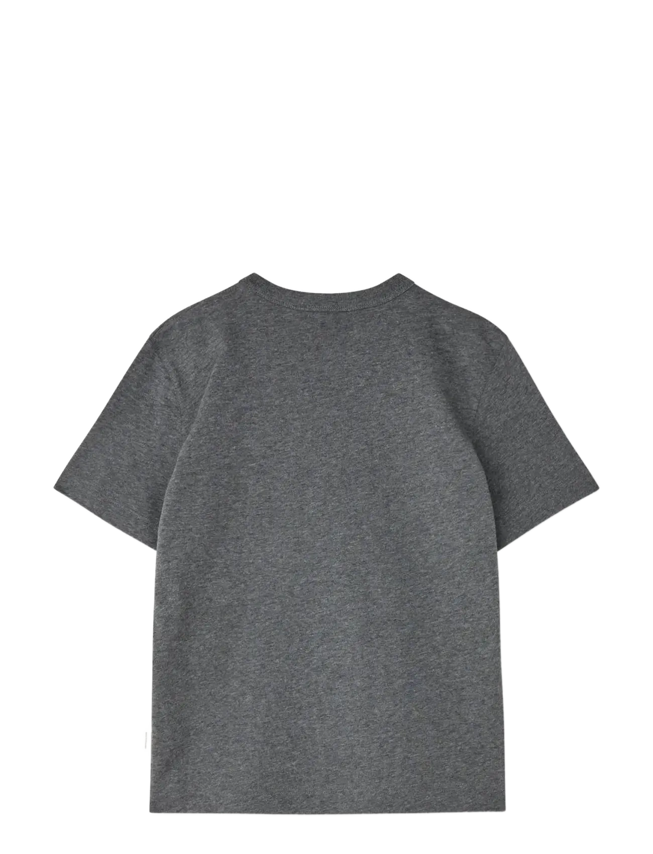 Mads Nørgaard - Cotton Jersey Theo Tee - dark grey melange - 1