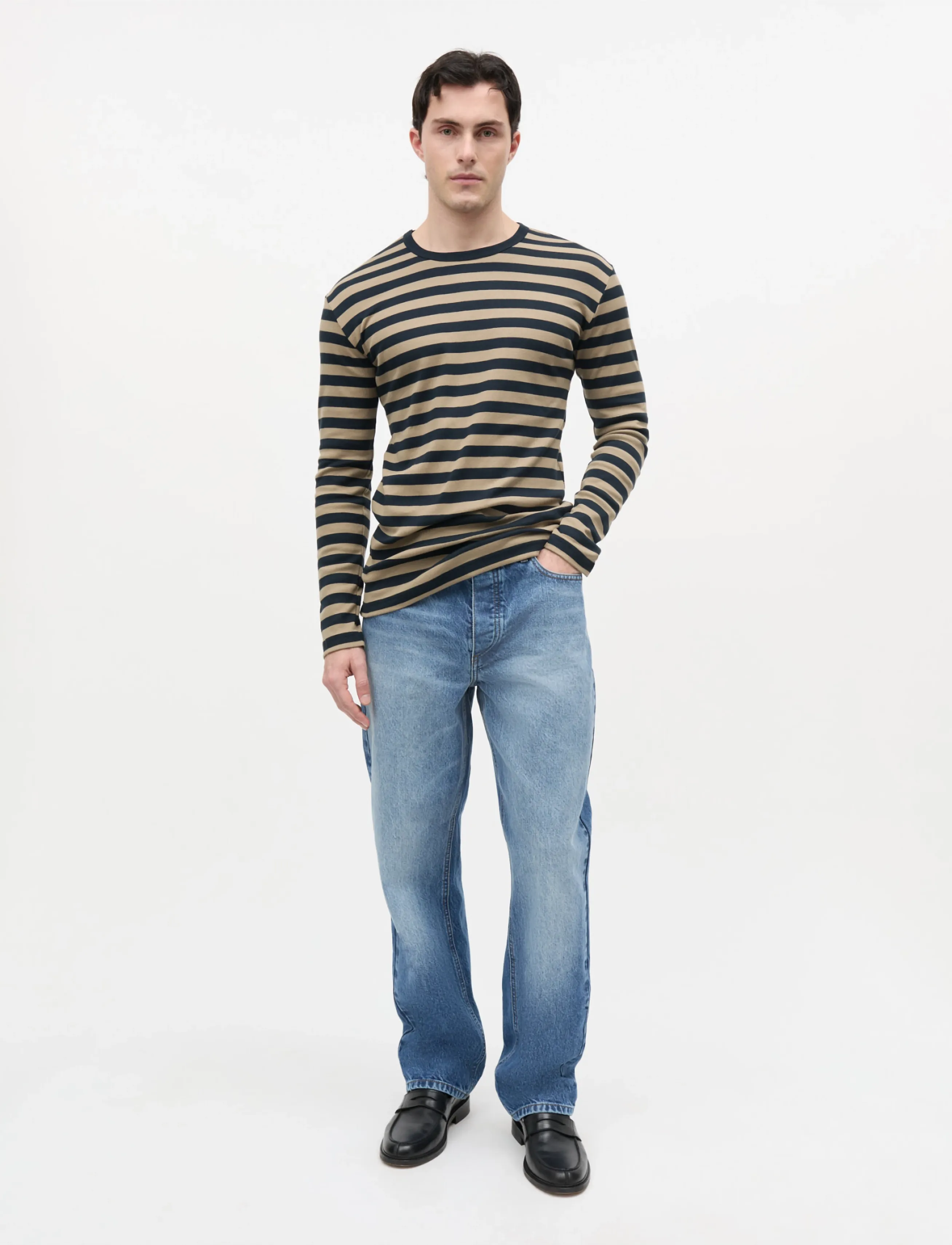 Midi Rib Tobias Tee Ls