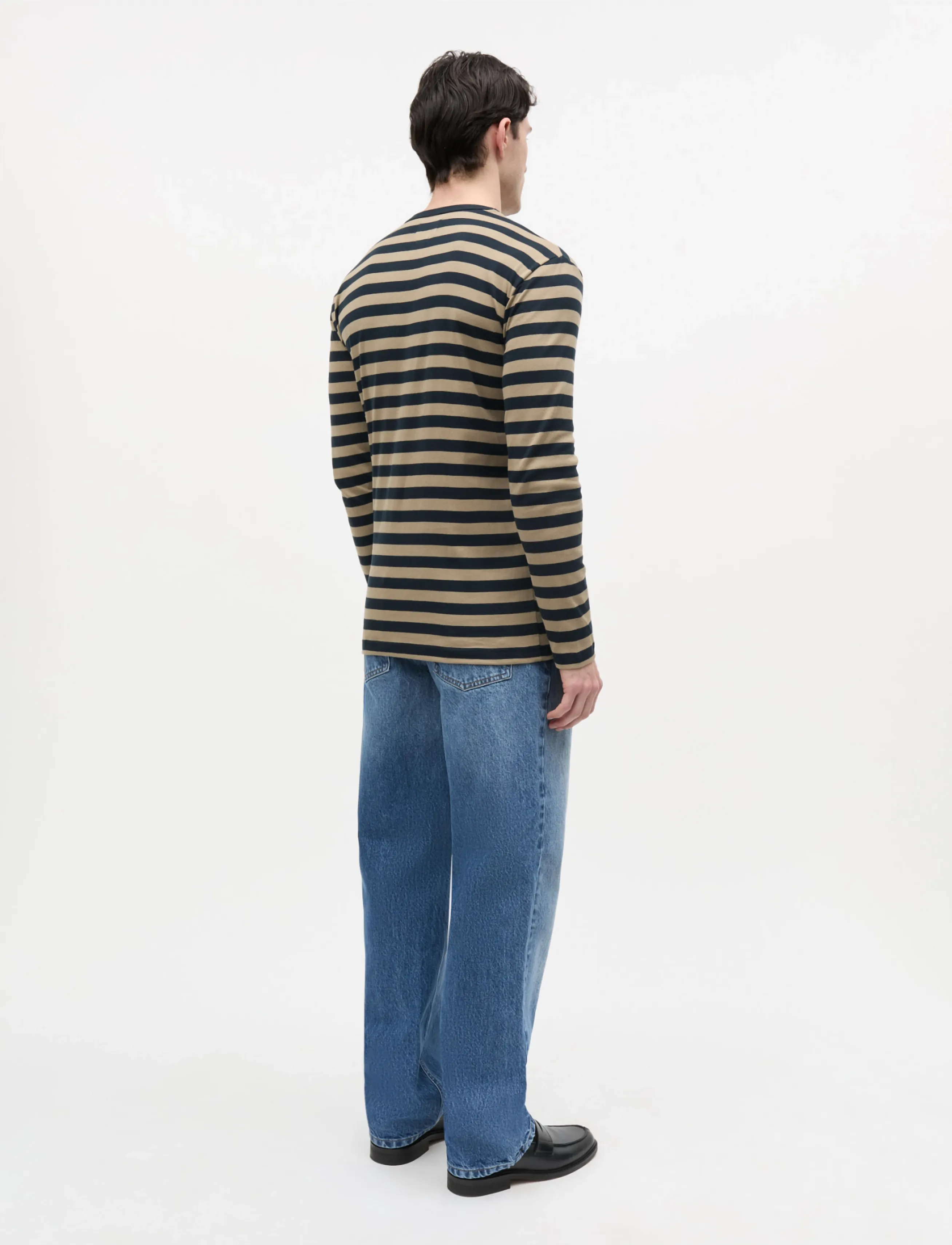 Mads Nørgaard Midi Rib Tobias Tee Ls långärmade t-shirts herr – bild 2